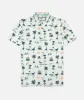 Bunker Golf Polo - White sold by JETTY