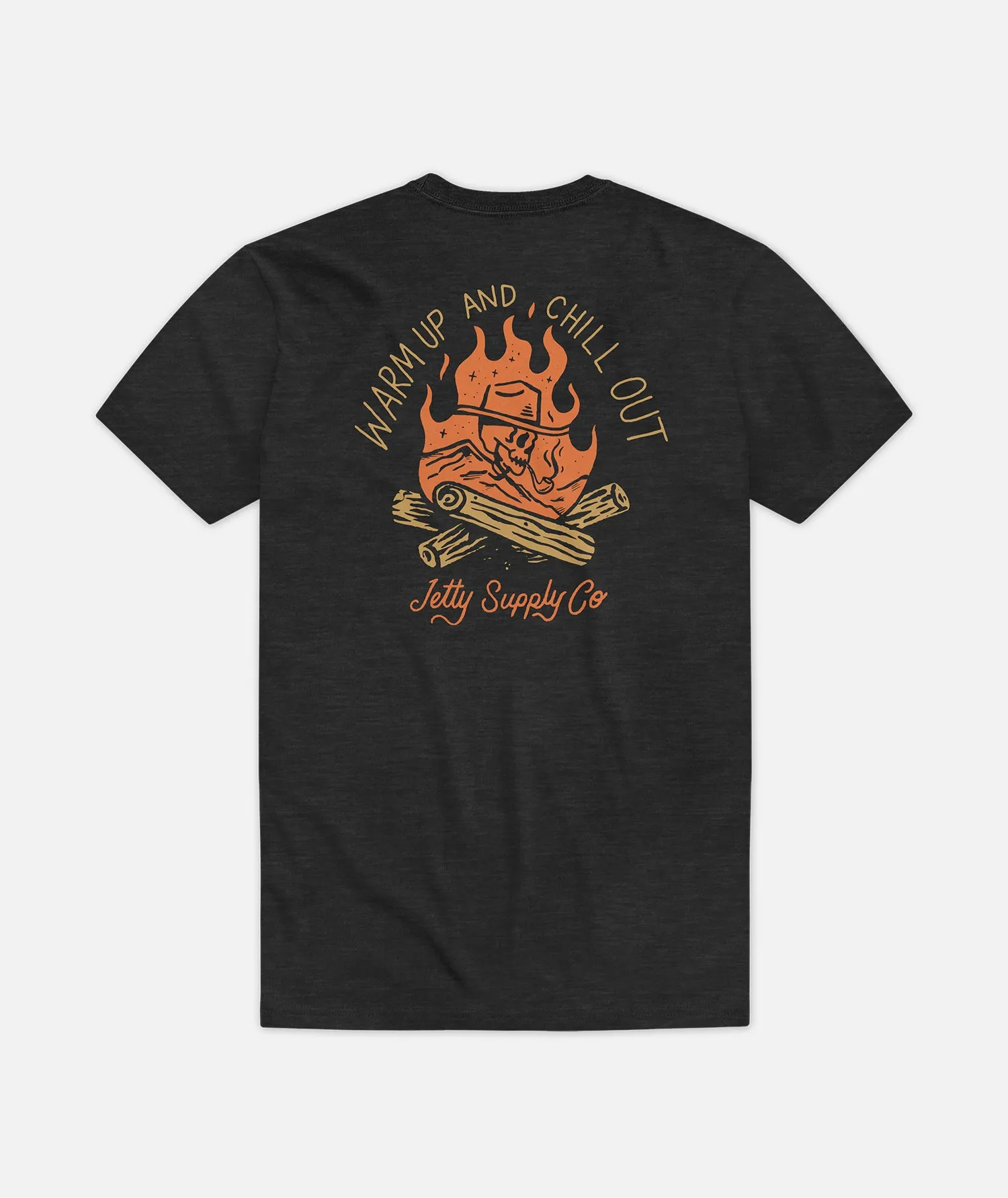 Warm Up Tee - Charcoal sold by JETTY