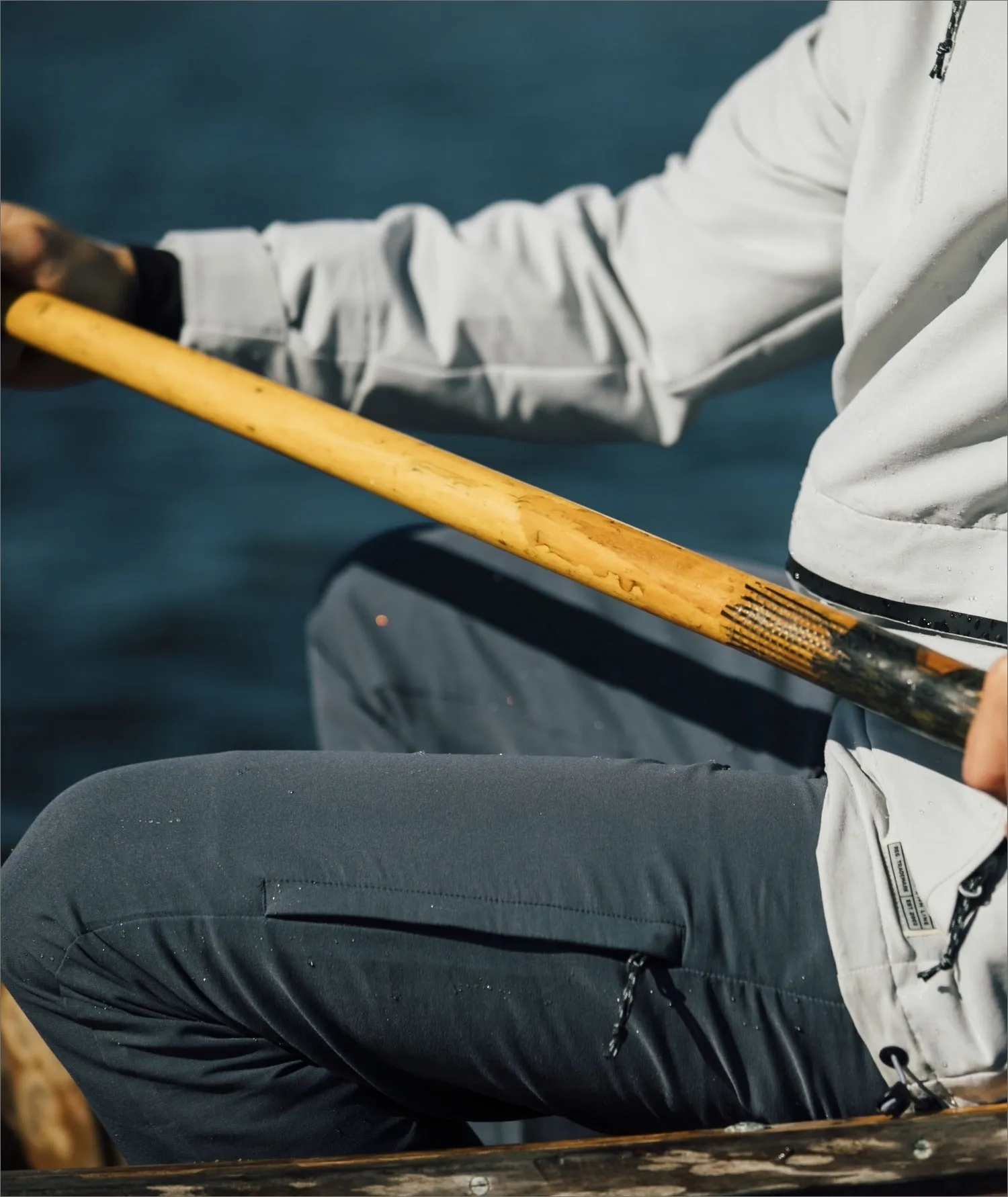 Acadia Travel Pant - Indigo sold by JETTY product image thumbnail 4