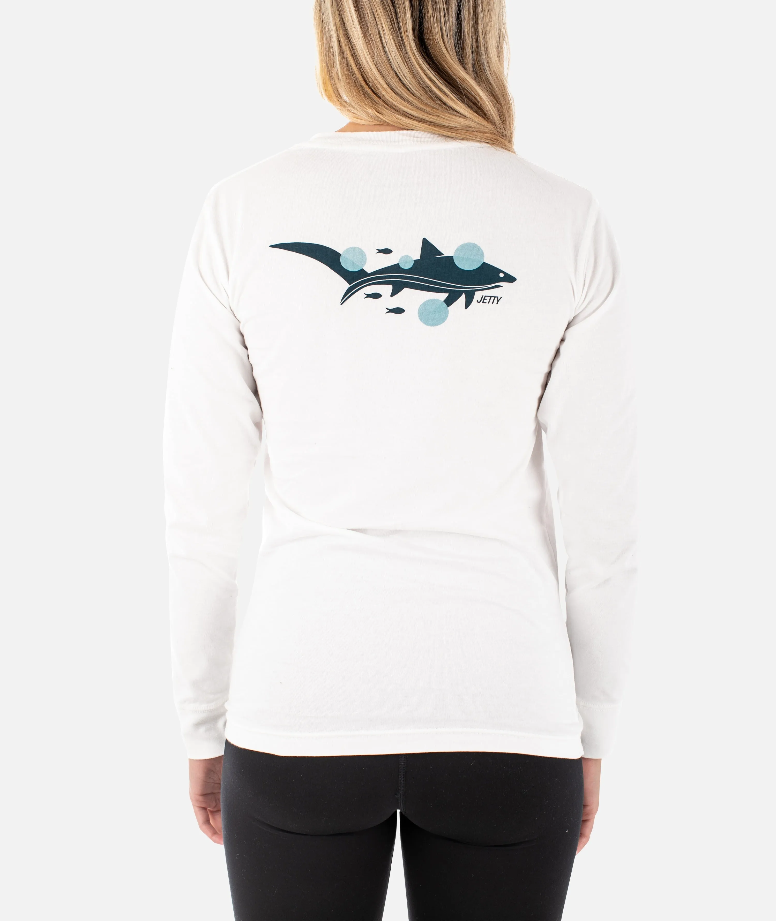 Thresher Long Sleeve - White sold by JETTY