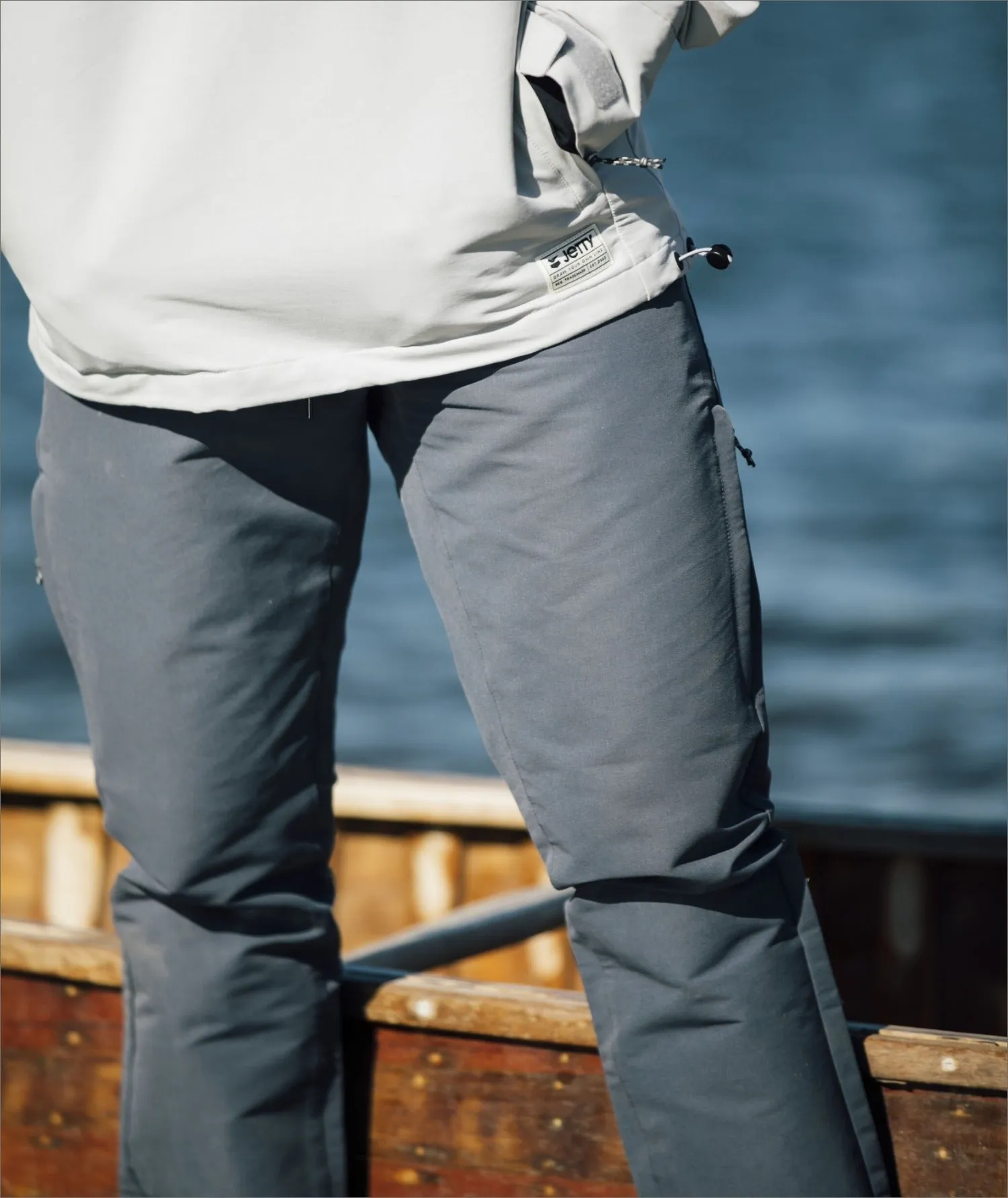 Acadia Travel Pant - Indigo sold by JETTY product image thumbnail 3
