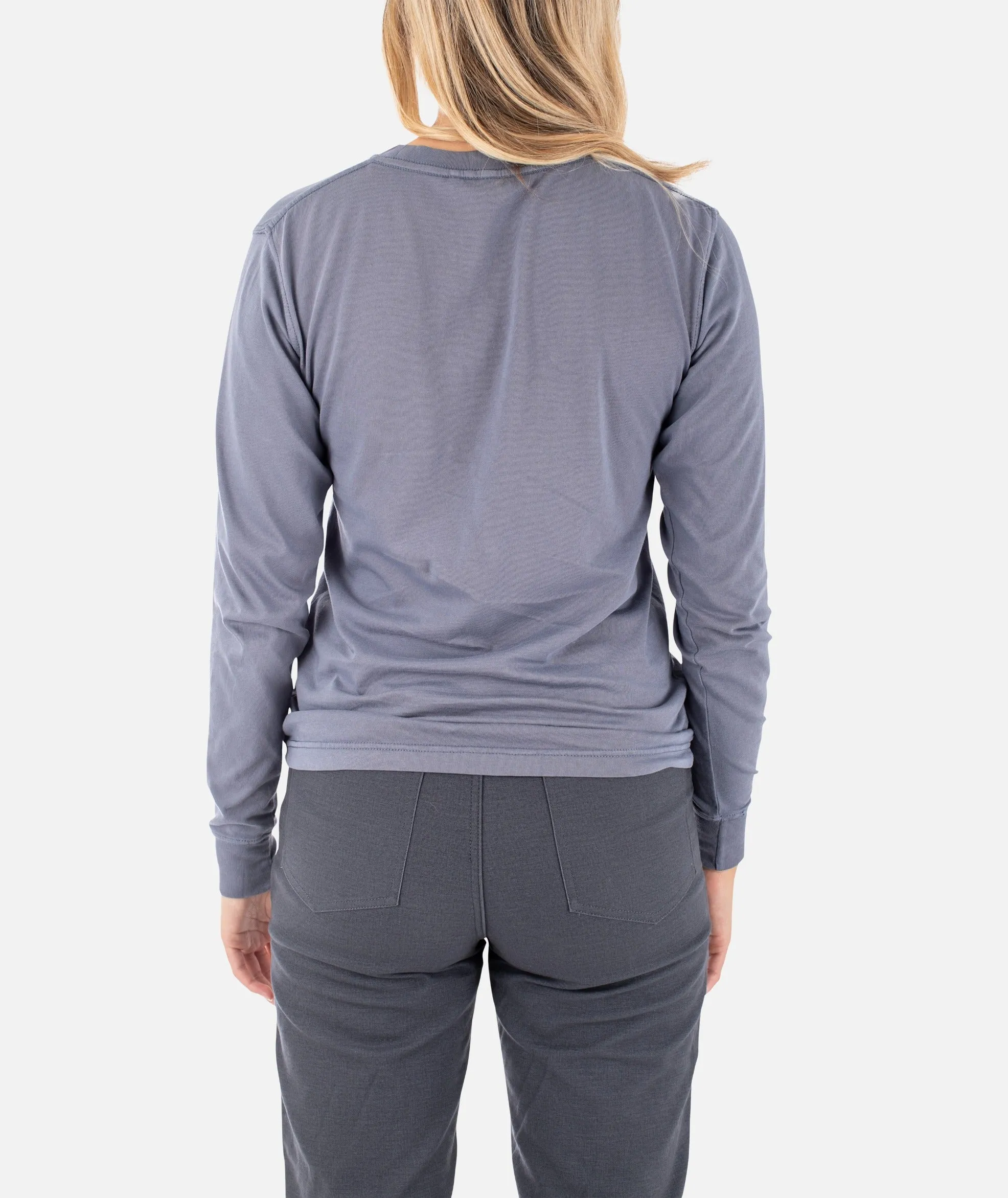 Hillside Long Sleeve - Fog sold by JETTY product image thumbnail 3