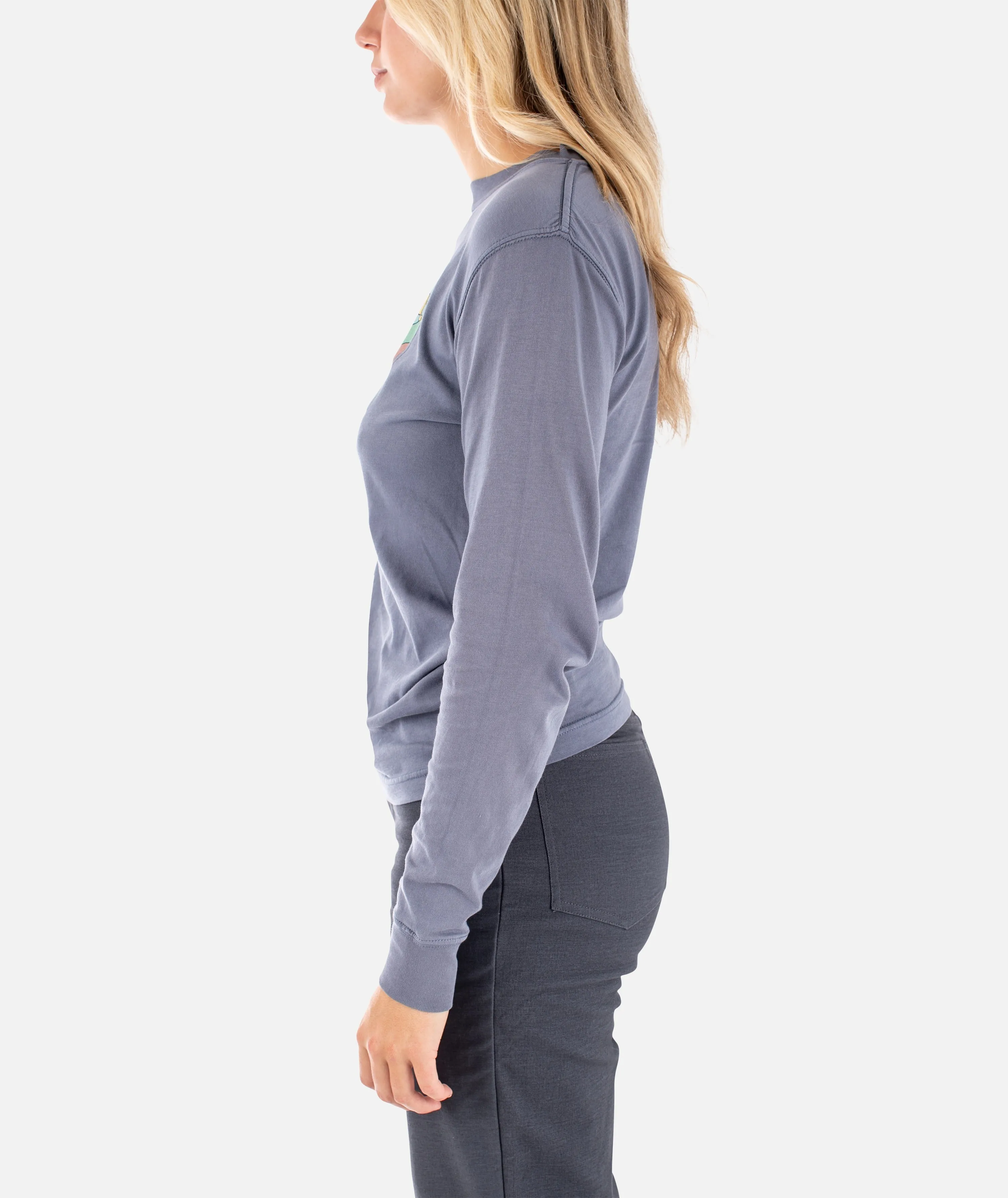 Hillside Long Sleeve - Fog sold by JETTY product image thumbnail 2