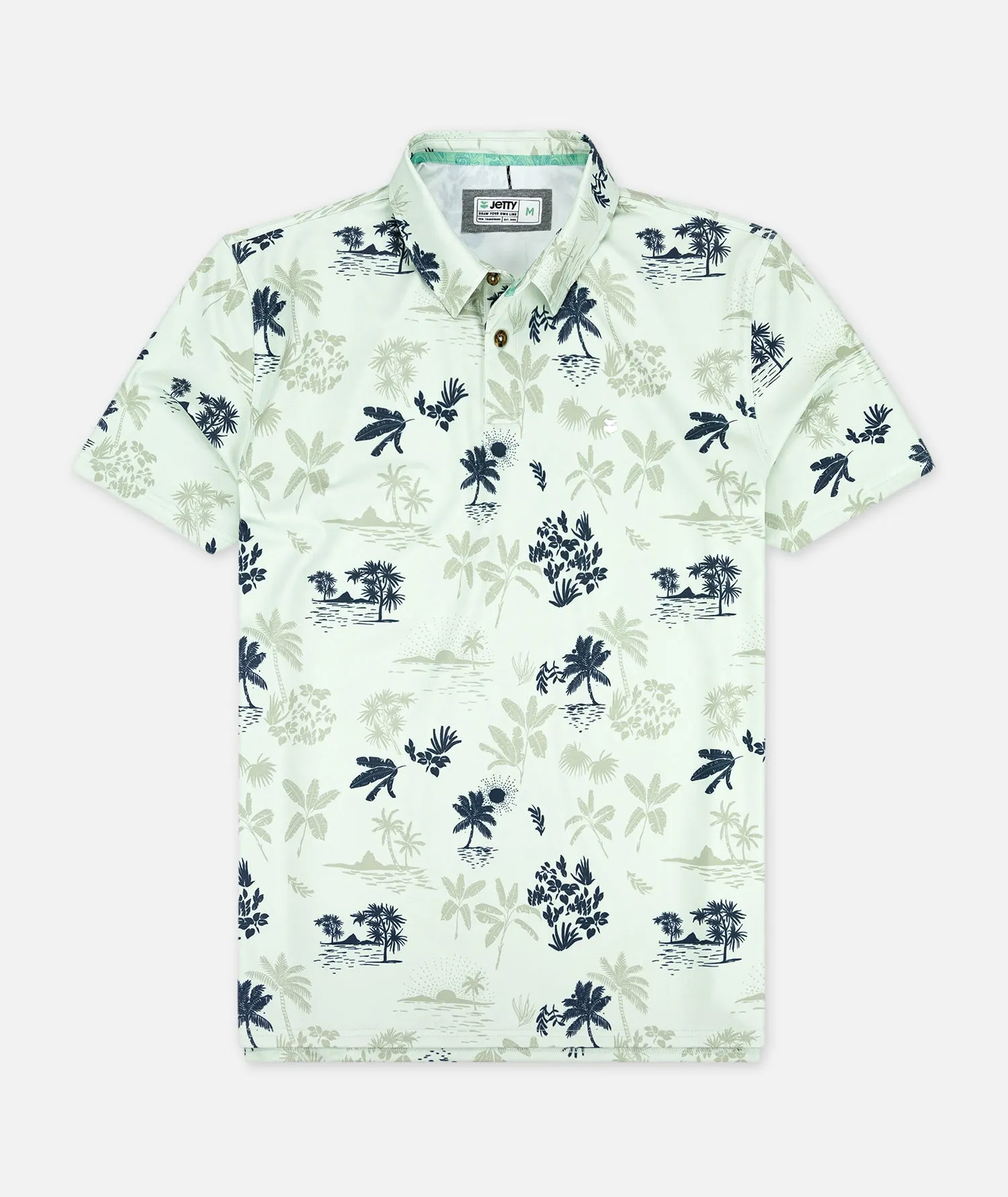 S22 Bunker Golf Polo - White sold by JETTY