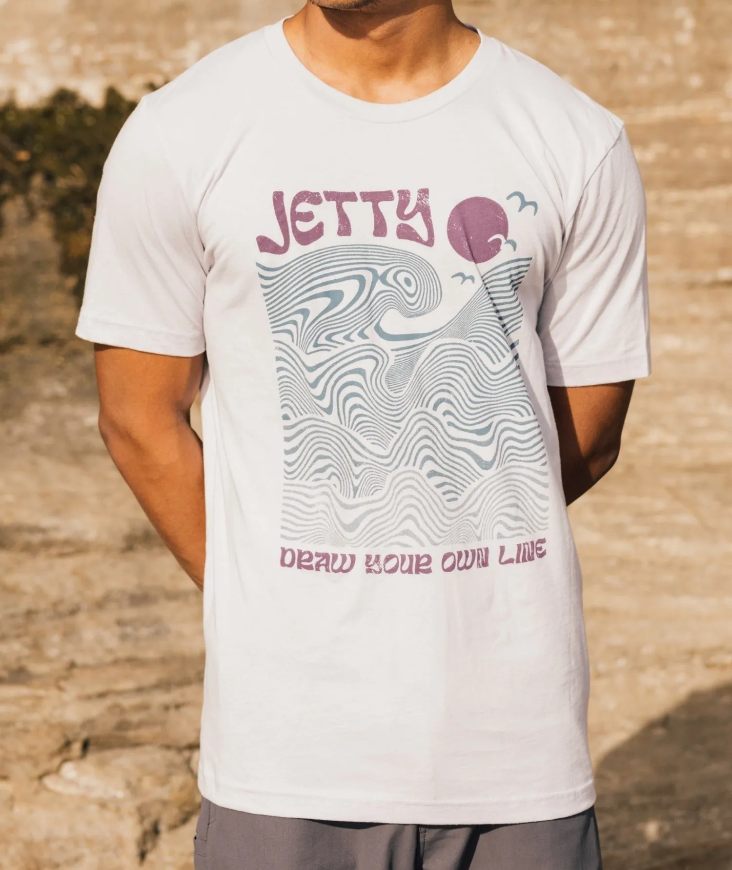 Whirlpool Tee - Lavender sold by JETTY product image thumbnail 3