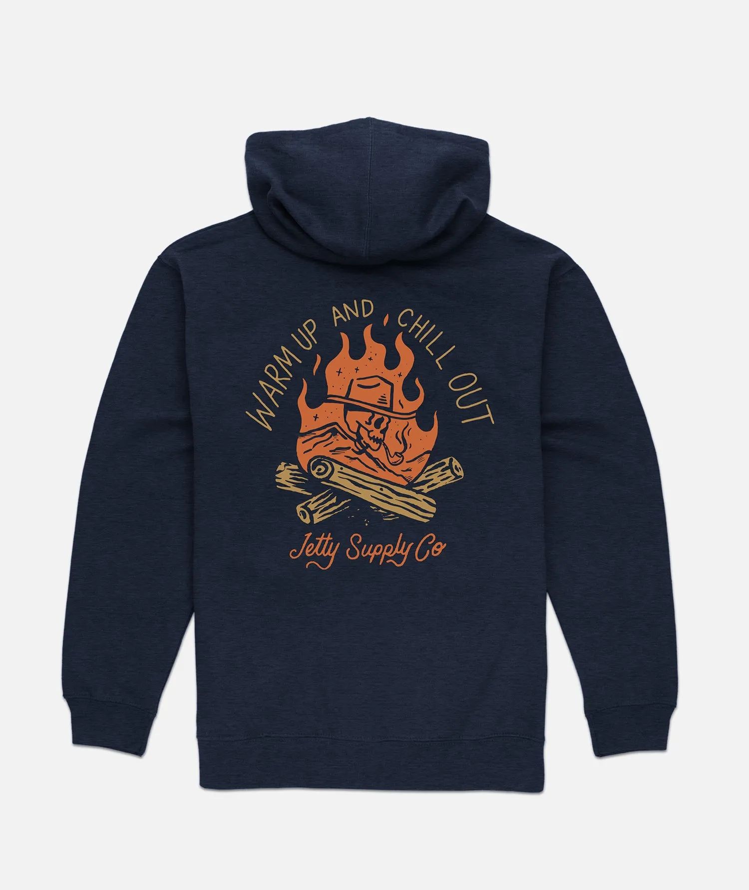 Warm Up Hoodie - Navy sold by JETTY