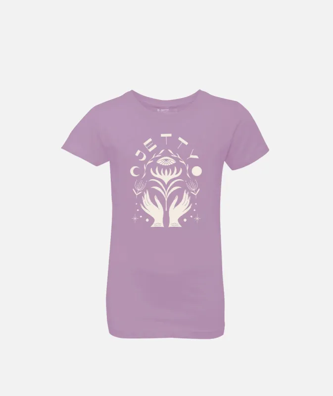 Grom Live Slow Tee -Lavender sold by JETTY