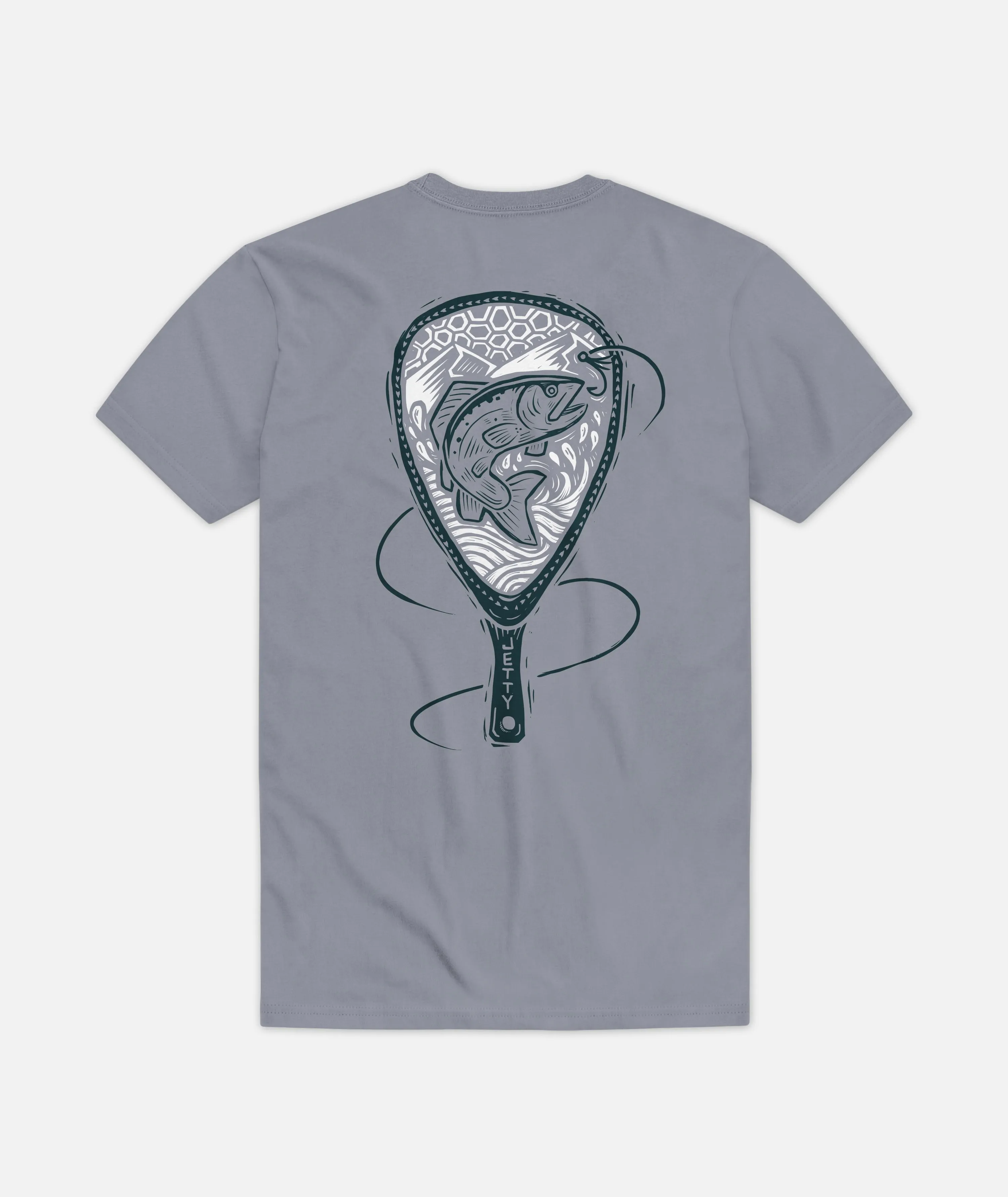 Landing Tee - Storm sold by JETTY