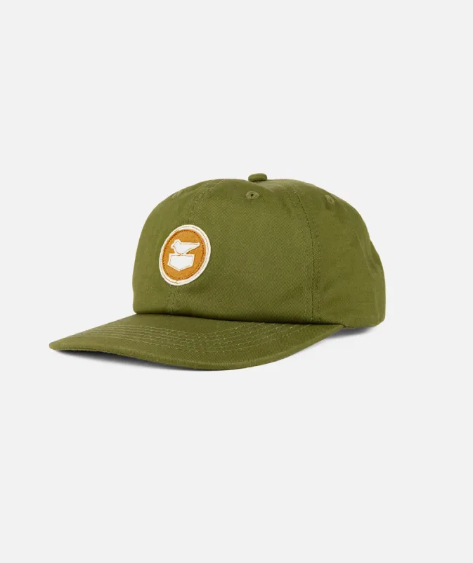 Throwback Hat - Olive sold by JETTY