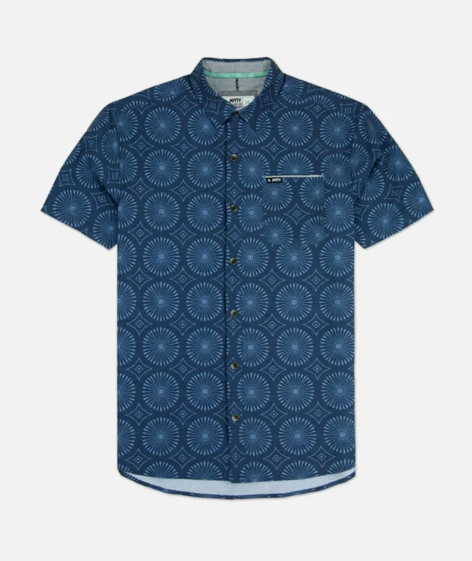 Garwood Shirt - Blue sold by JETTY