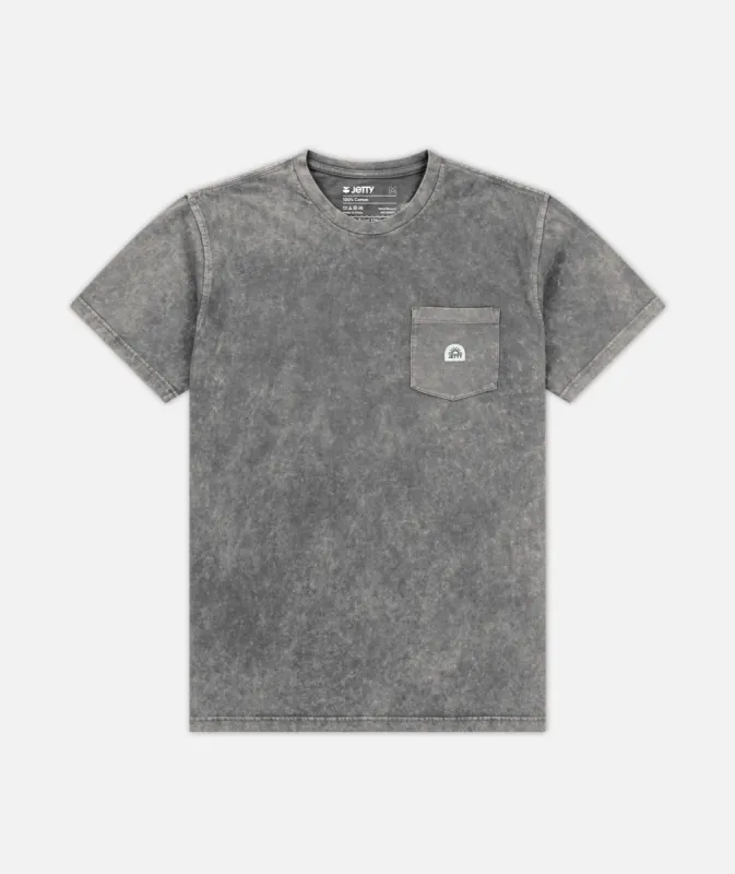Tanker Premium Pocket Tee - Grey made by JETTY