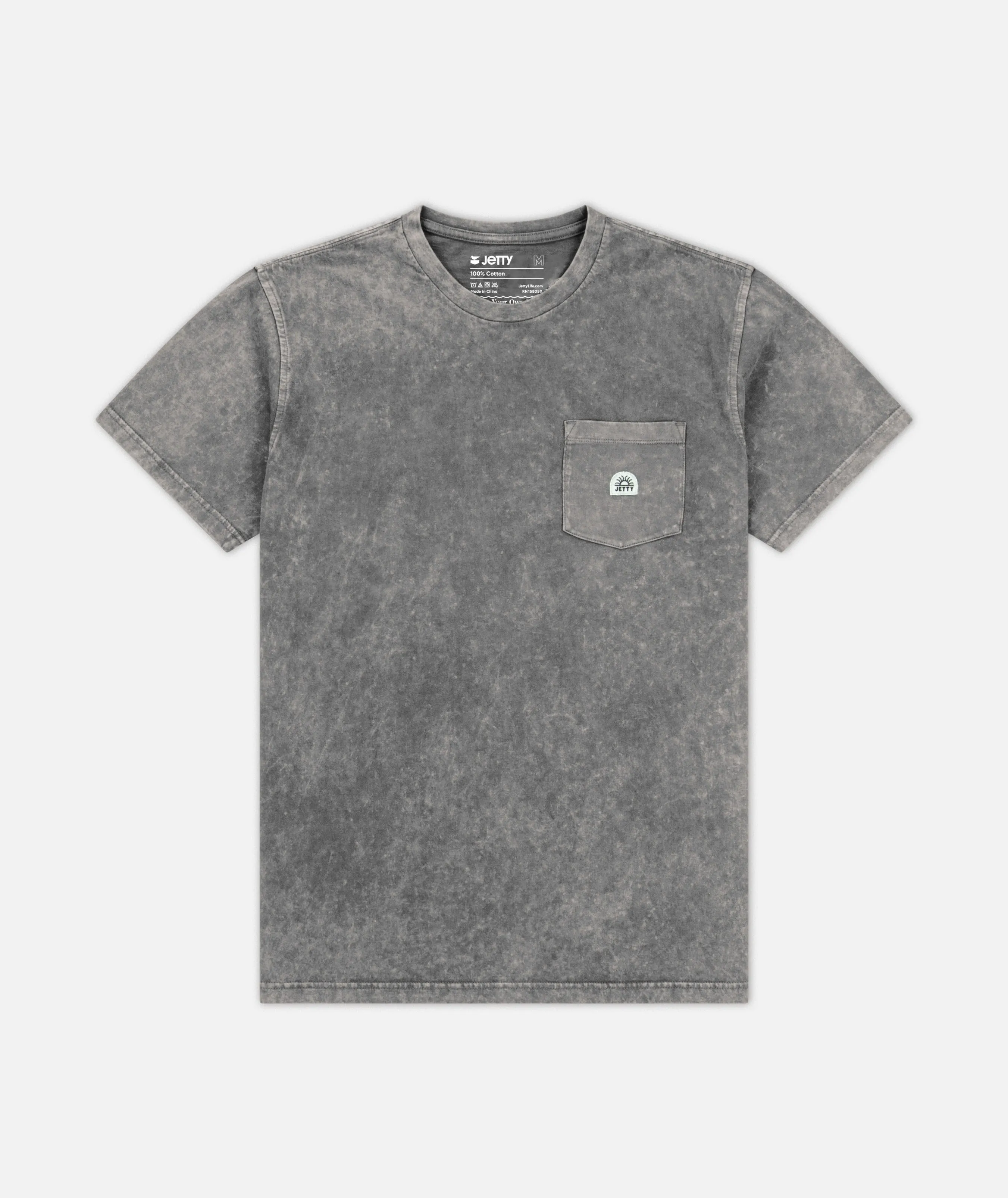 Tanker Premium Pocket Tee - Grey sold by JETTY