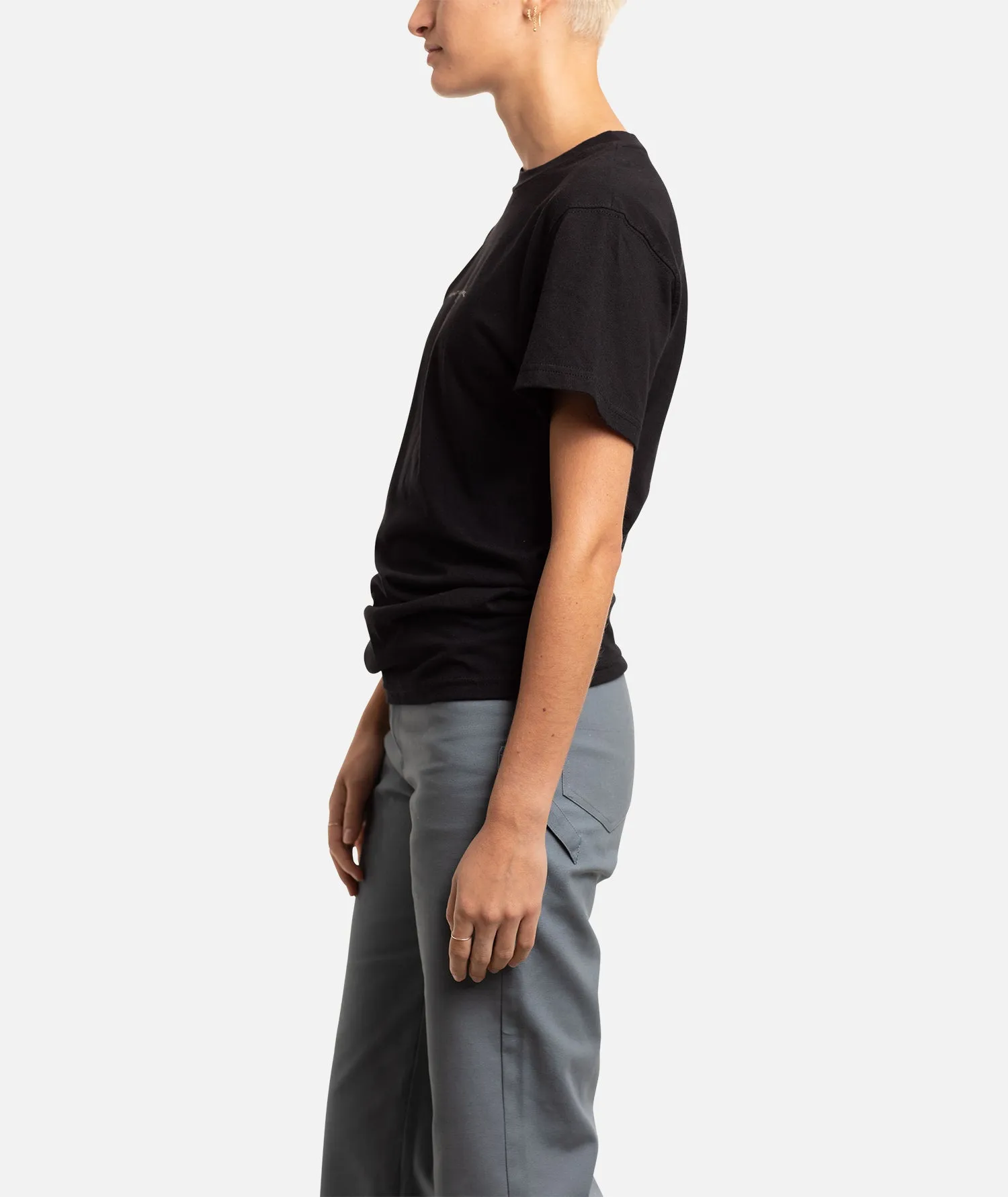 Scrawl Tee - Black sold by JETTY product image thumbnail 2
