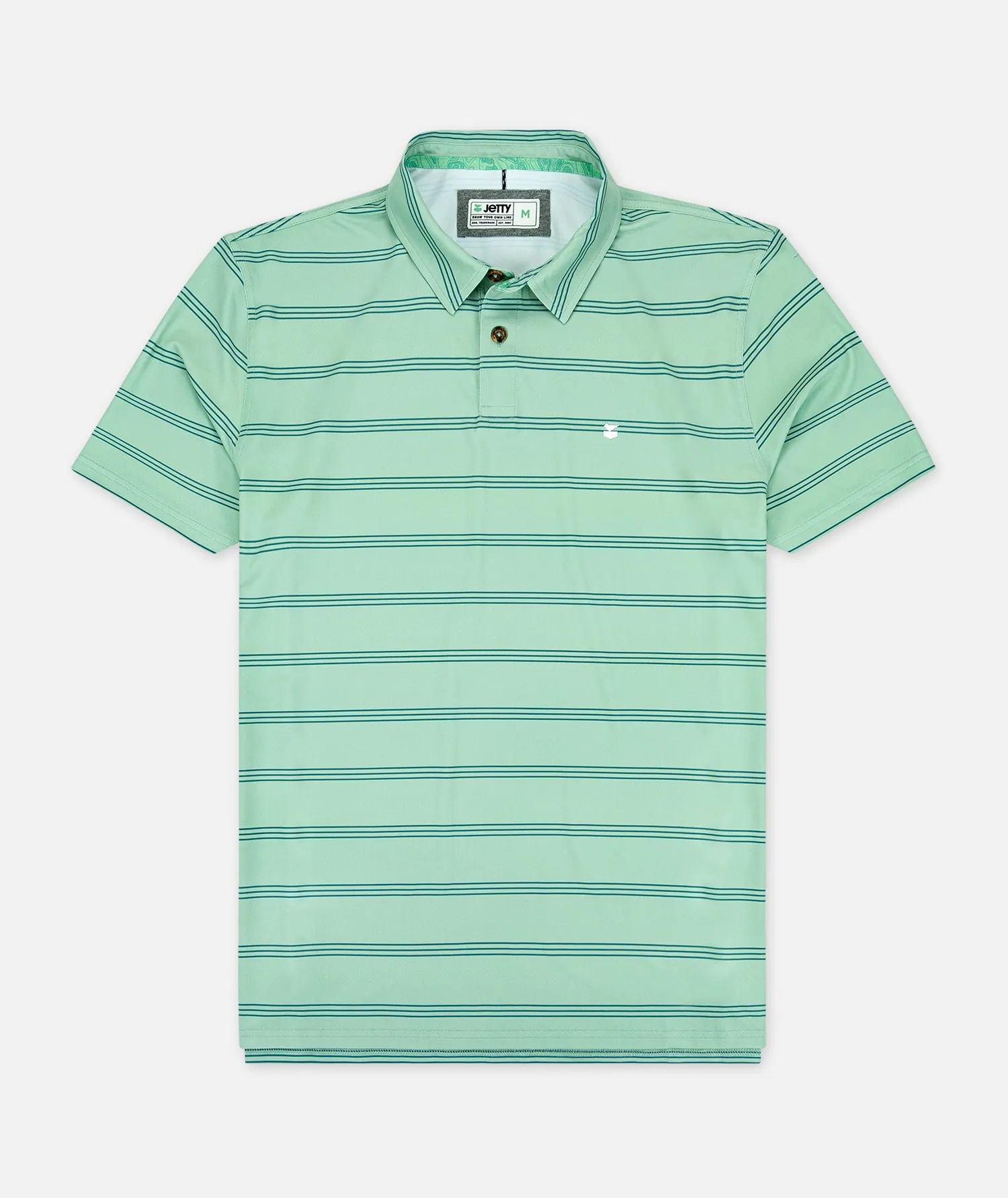 S22 Bunker Golf Polo - Mint sold by JETTY