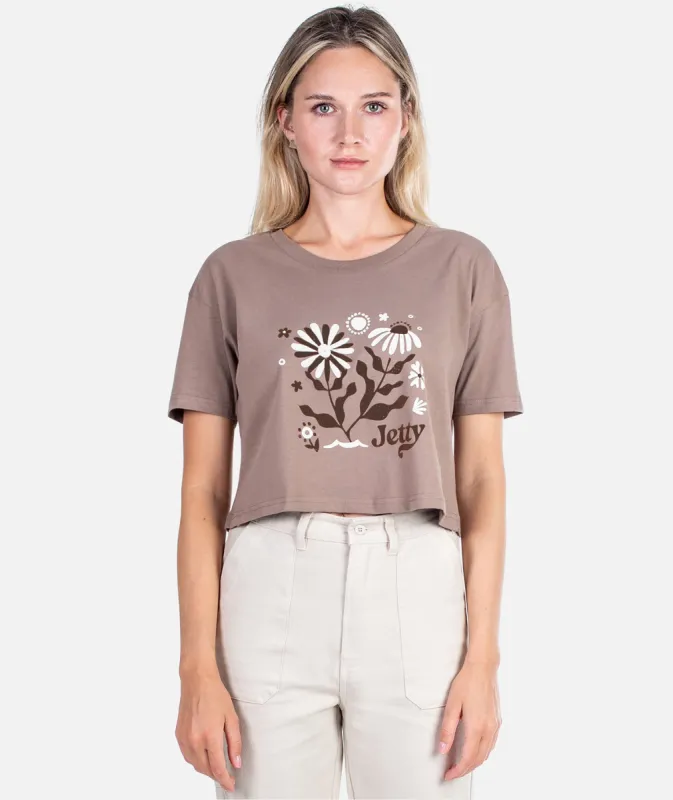 Posy Tee - Brown sold by JETTY