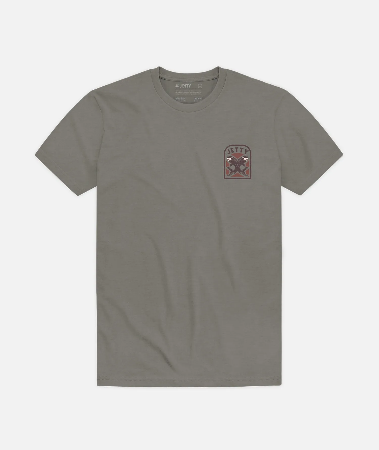 Thrash Tee - Grey sold by JETTY product image thumbnail 2