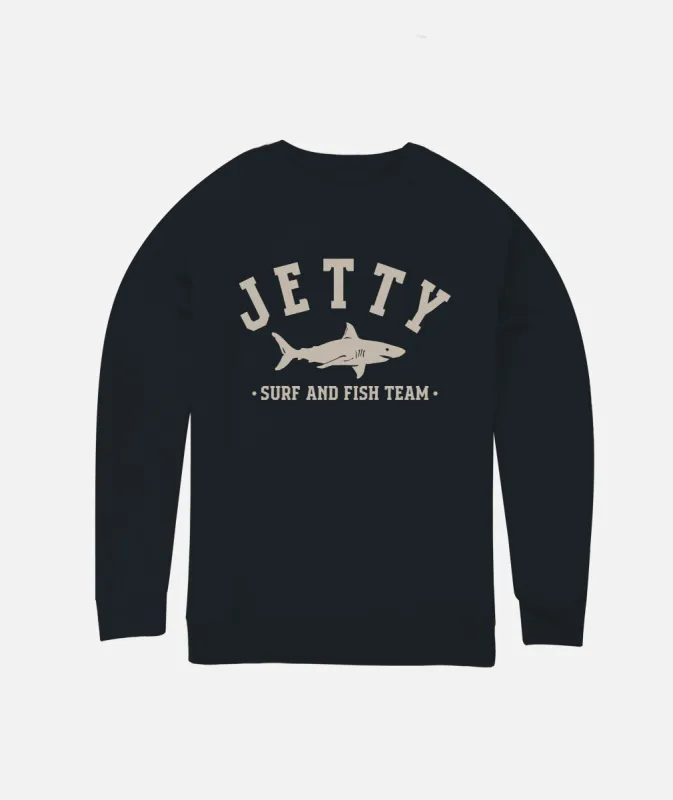 Team Crew Neck Fleece - Navy sold by JETTY