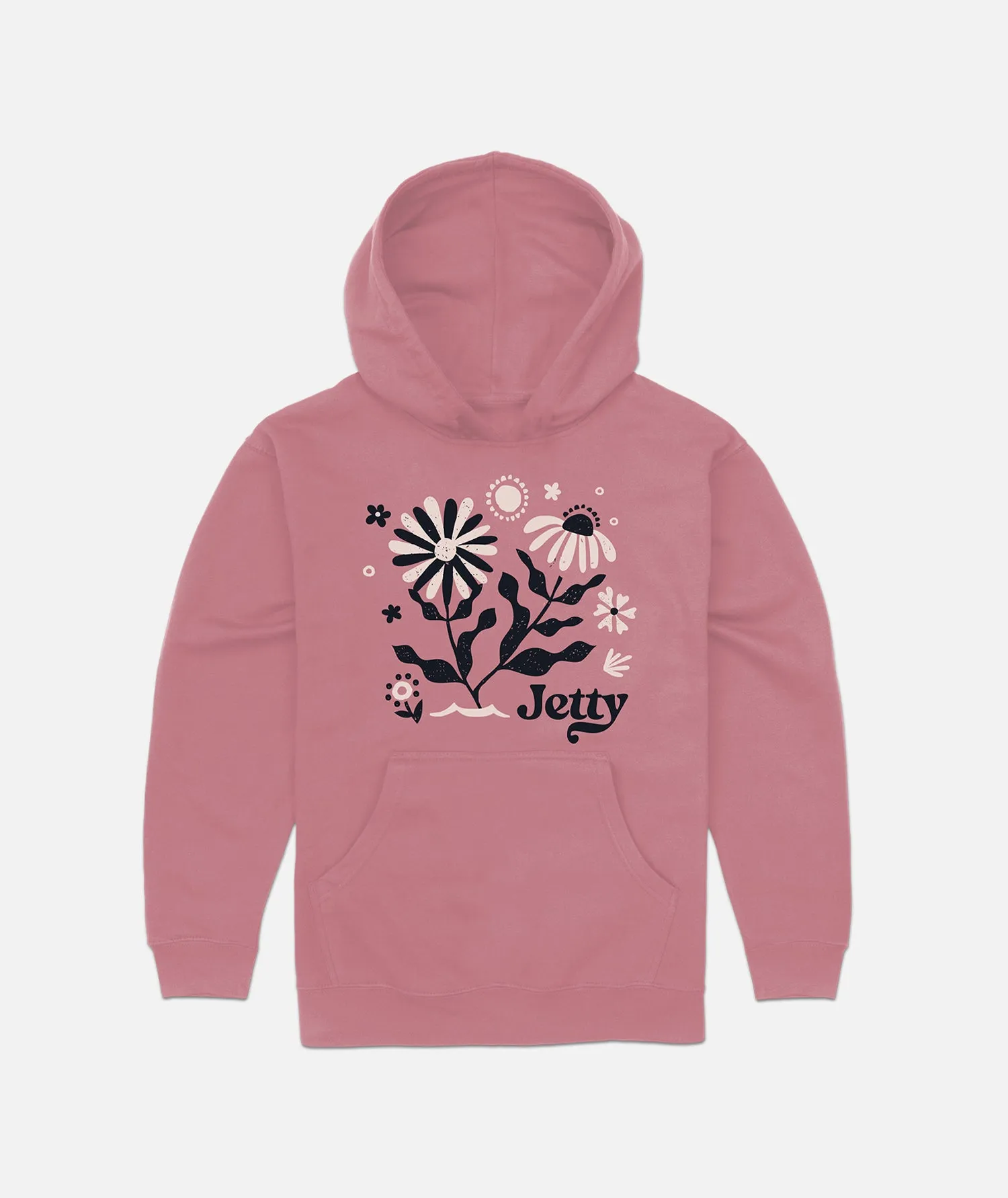 Grom Posy Hoodie - Mauve sold by JETTY
