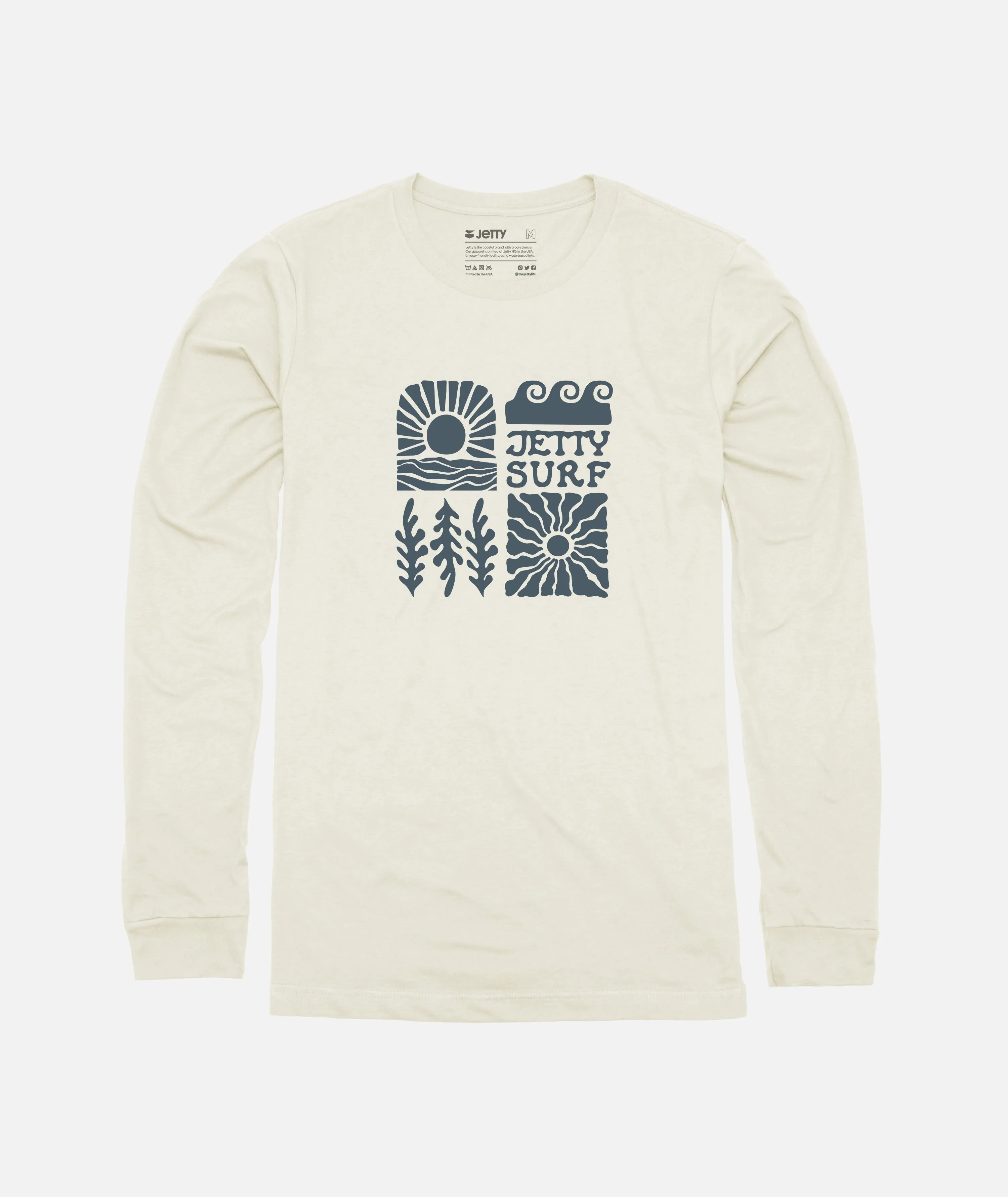 Pictogram Long Sleeve - White sold by JETTY product image thumbnail 2