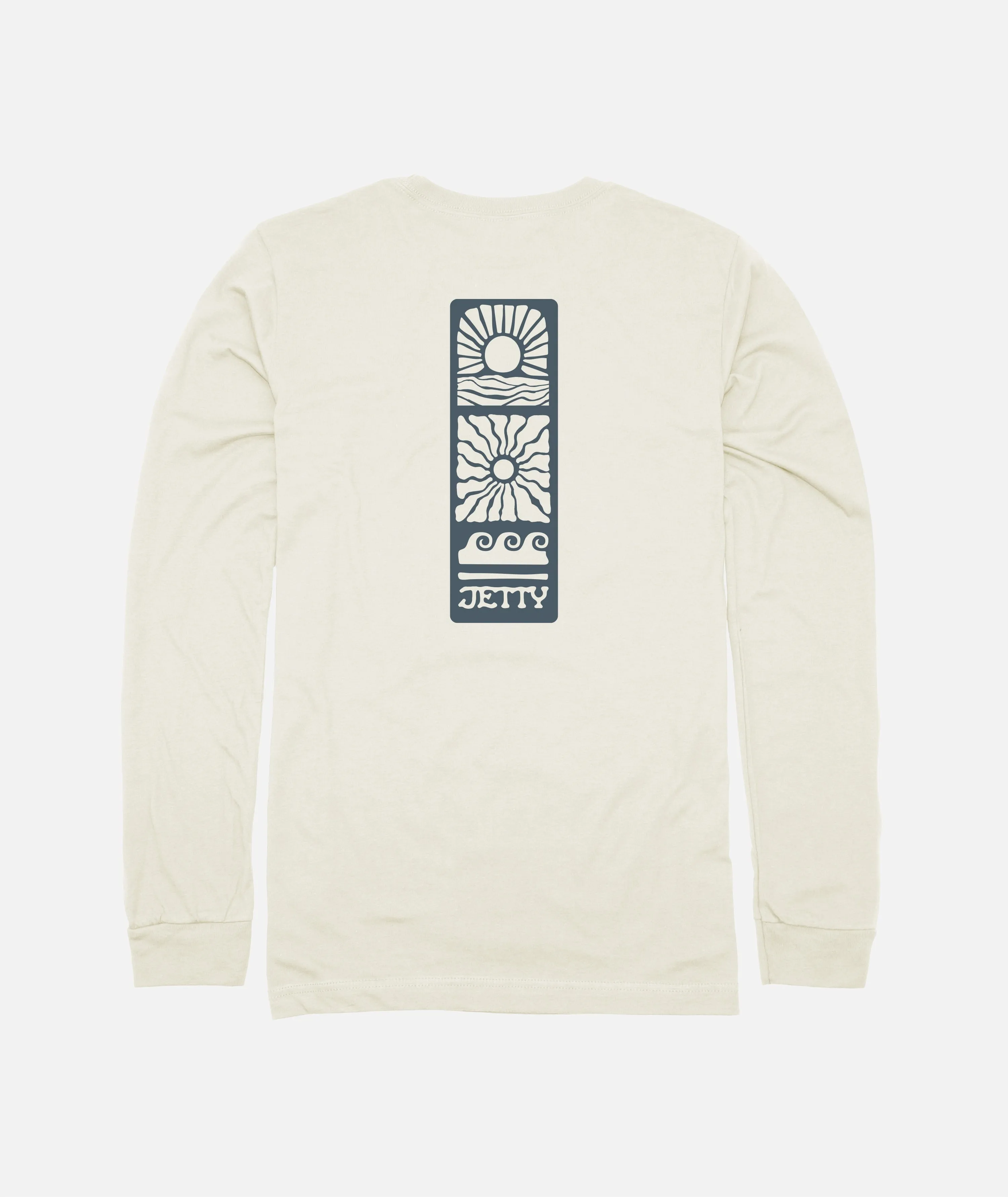 Pictogram Long Sleeve - White sold by JETTY