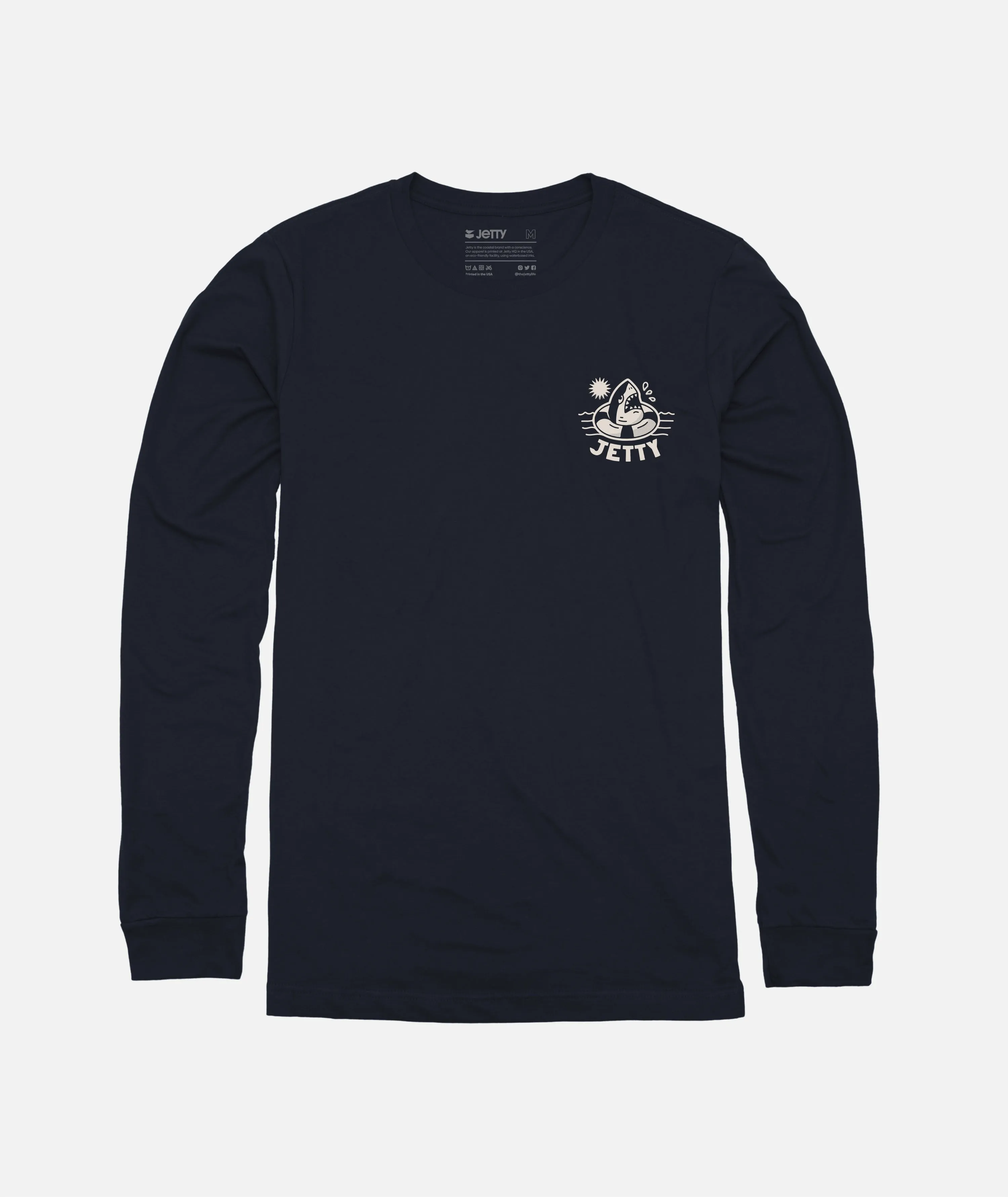 Pool Club Long Sleeve - Navy sold by JETTY product image thumbnail 2