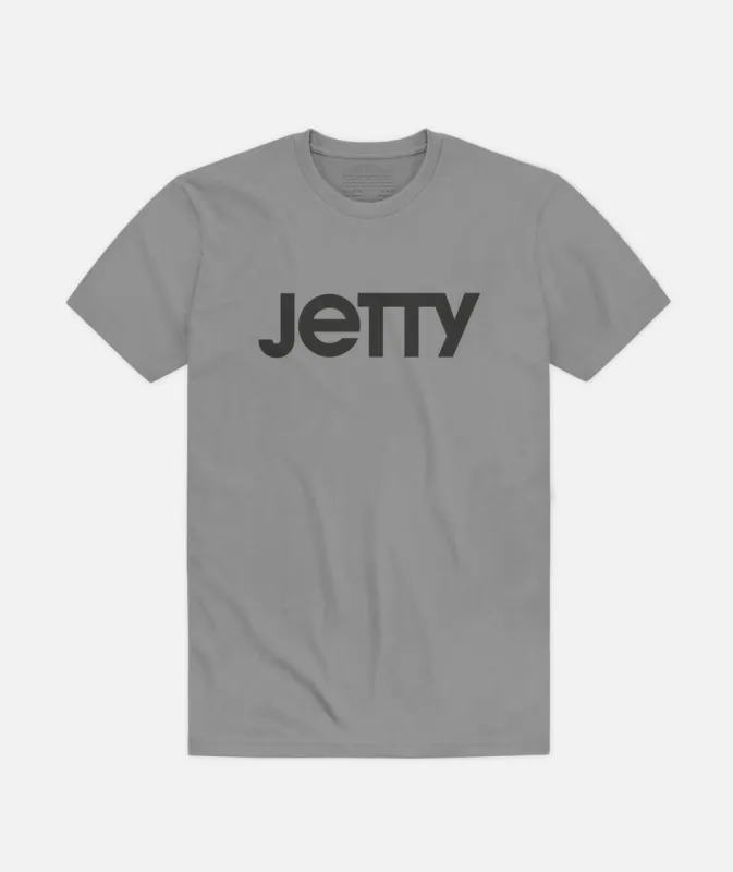 SB Logo Tee- Grey sold by JETTY