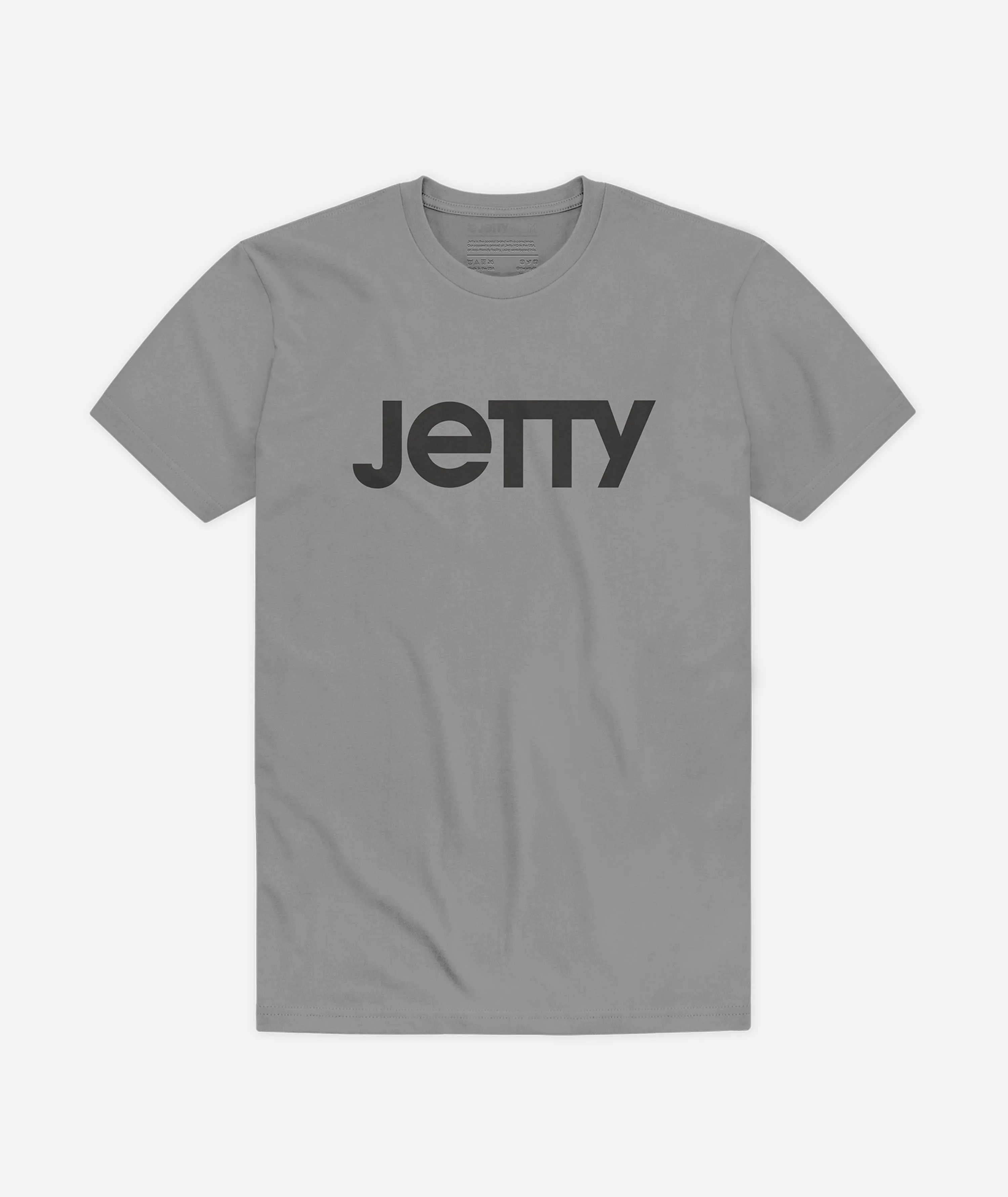 Logo Tee - Grey sold by JETTY