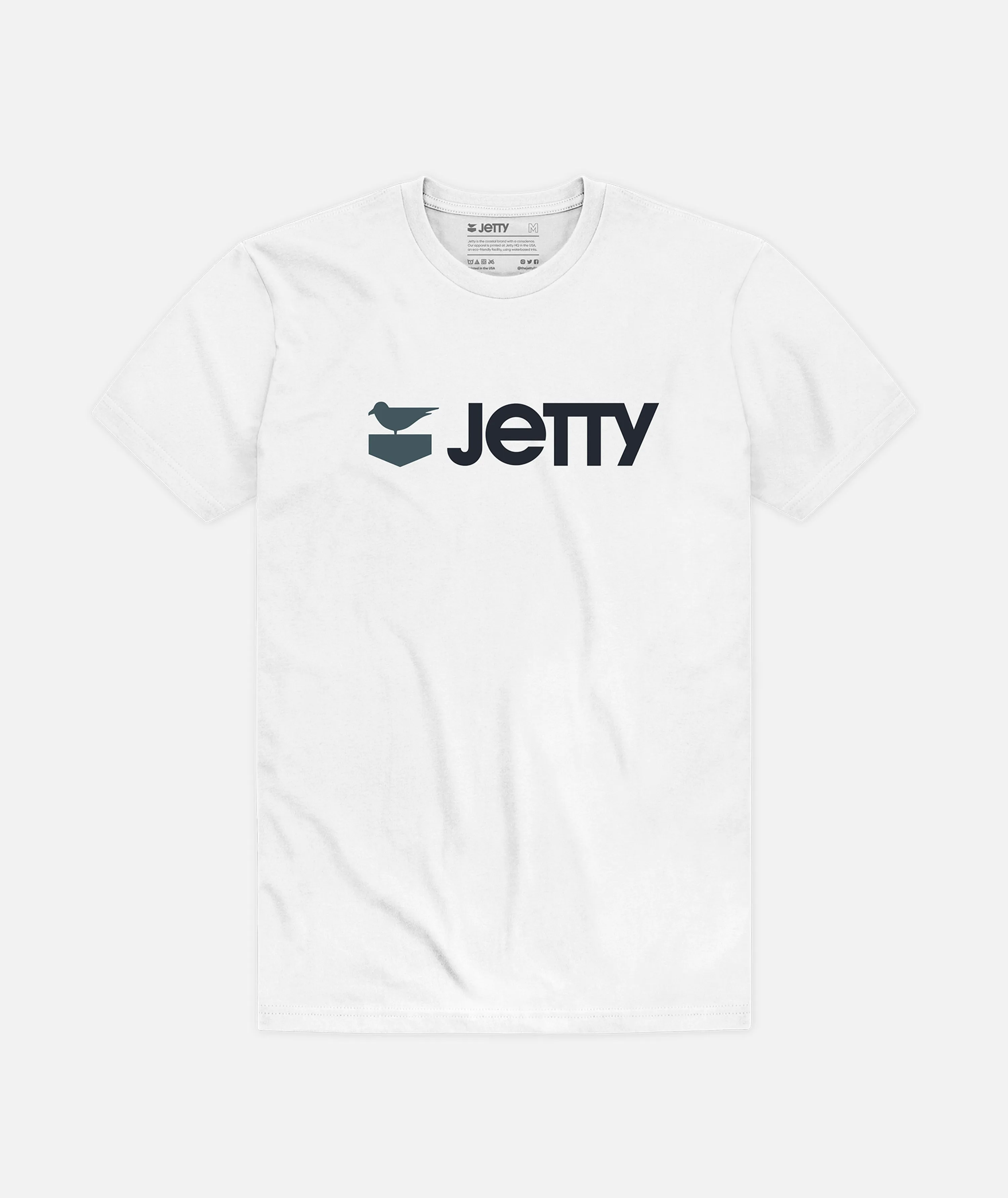 Otis Logo Tee - White sold by JETTY