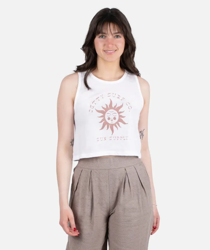 Sun Supply Tank - White sold by JETTY