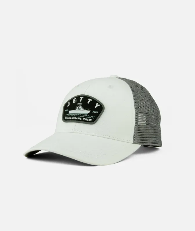 Shenanigans Trucker - White sold by JETTY