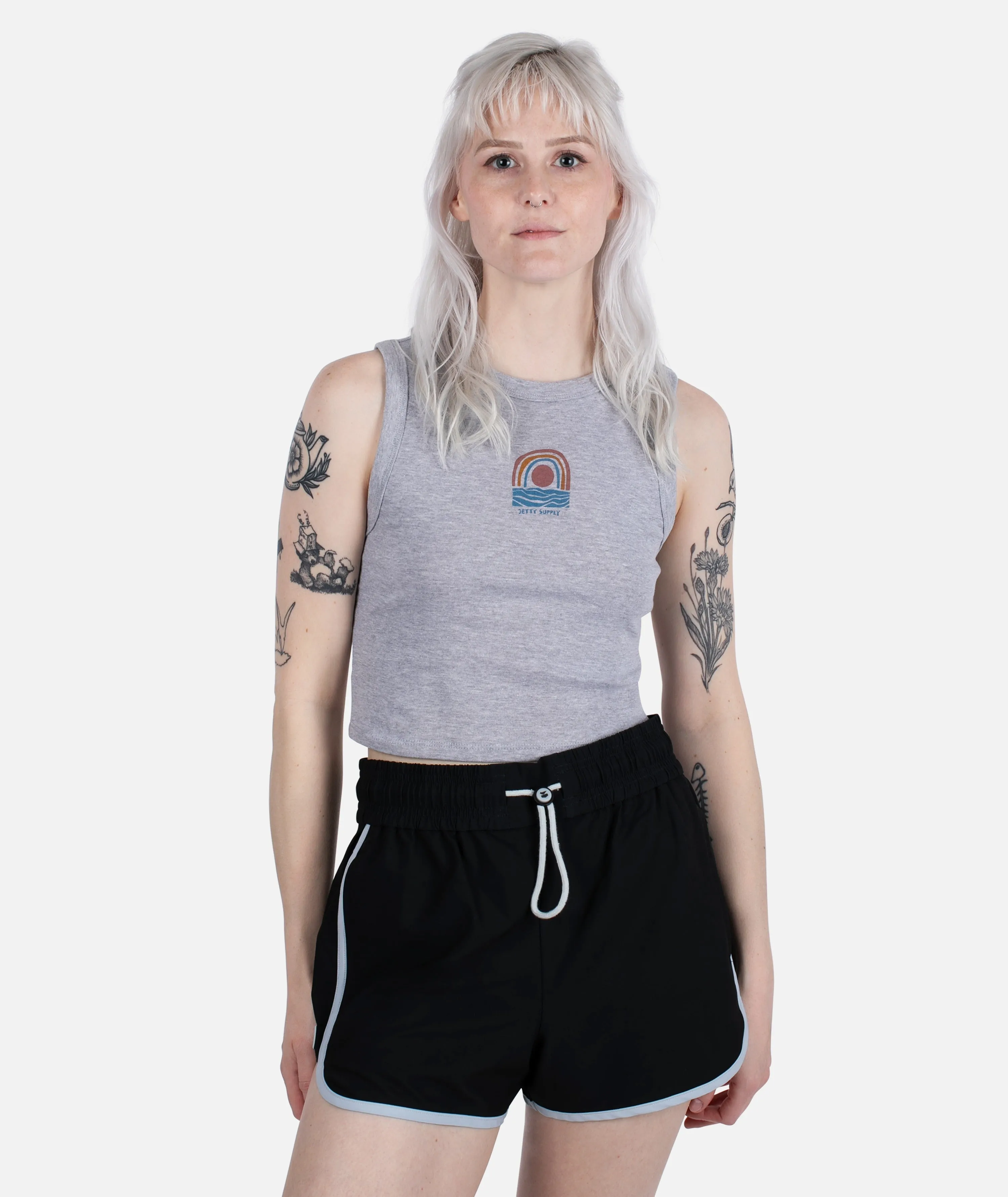 Prisma Tank - Grey sold by JETTY