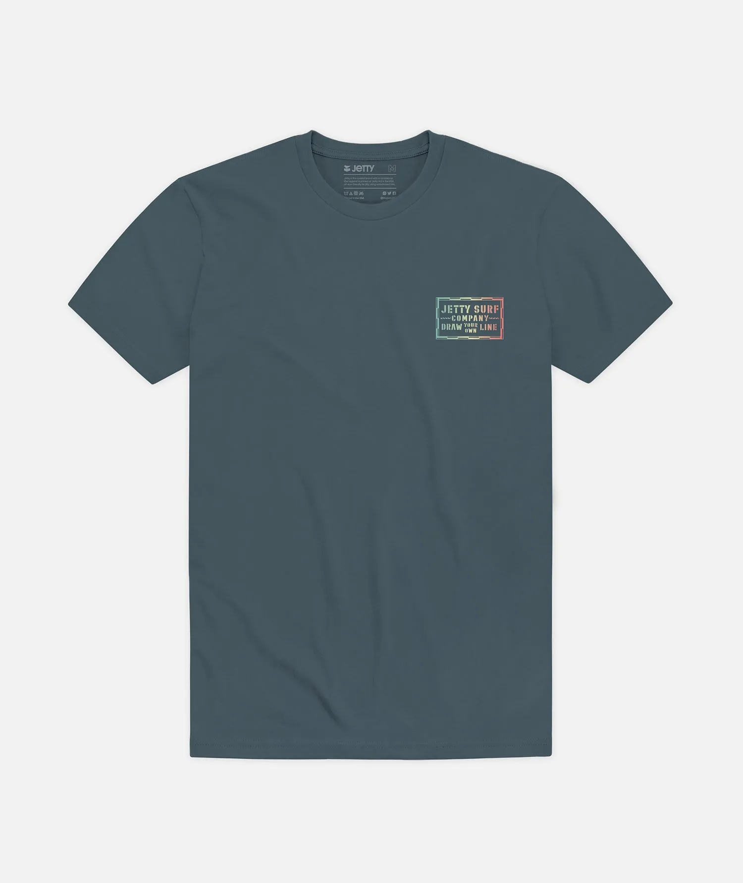 Stencil Tee - Indigo sold by JETTY product image thumbnail 2