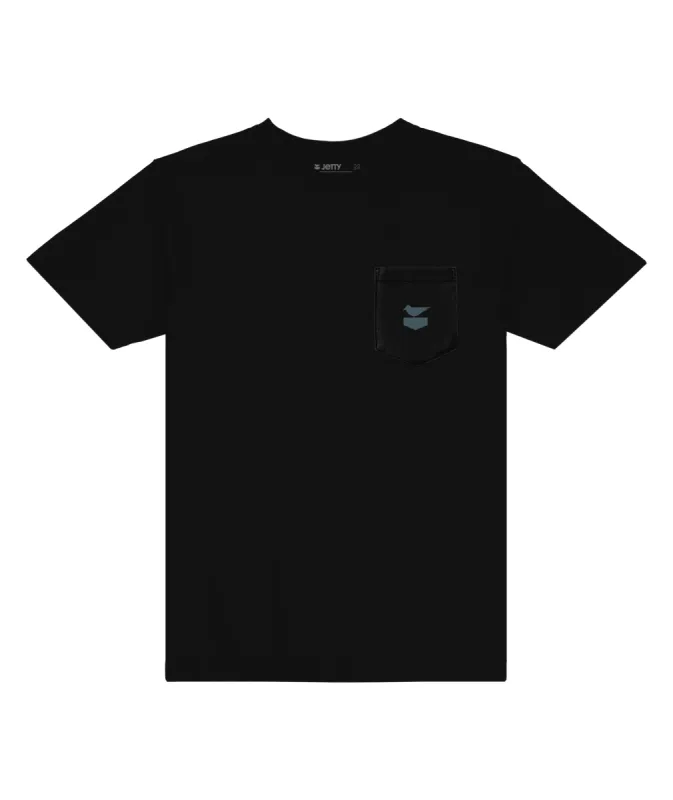 Pocket Otis Tee - Black sold by JETTY