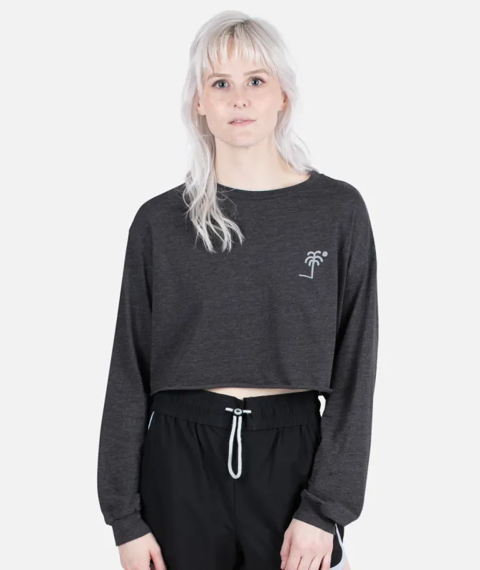 Shade Long Sleeve - Charcoal sold by JETTY