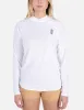 Wave Snake Hooded UV Long Sleeve - White sold by JETTY