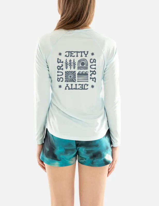 Terrains UV Long Sleeve Tee - Mint sold by JETTY