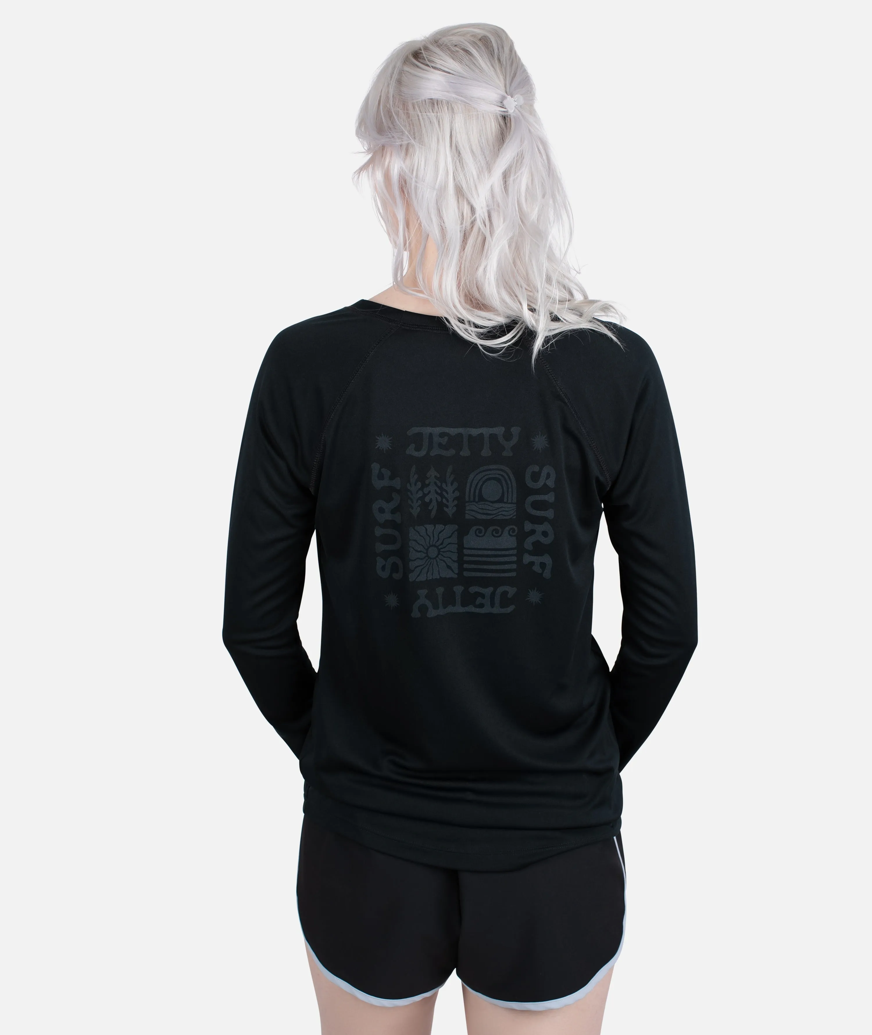 Terrains UV Long Sleeve - Black sold by JETTY product image thumbnail 2