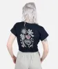 Flora Tee - Navy sold by JETTY