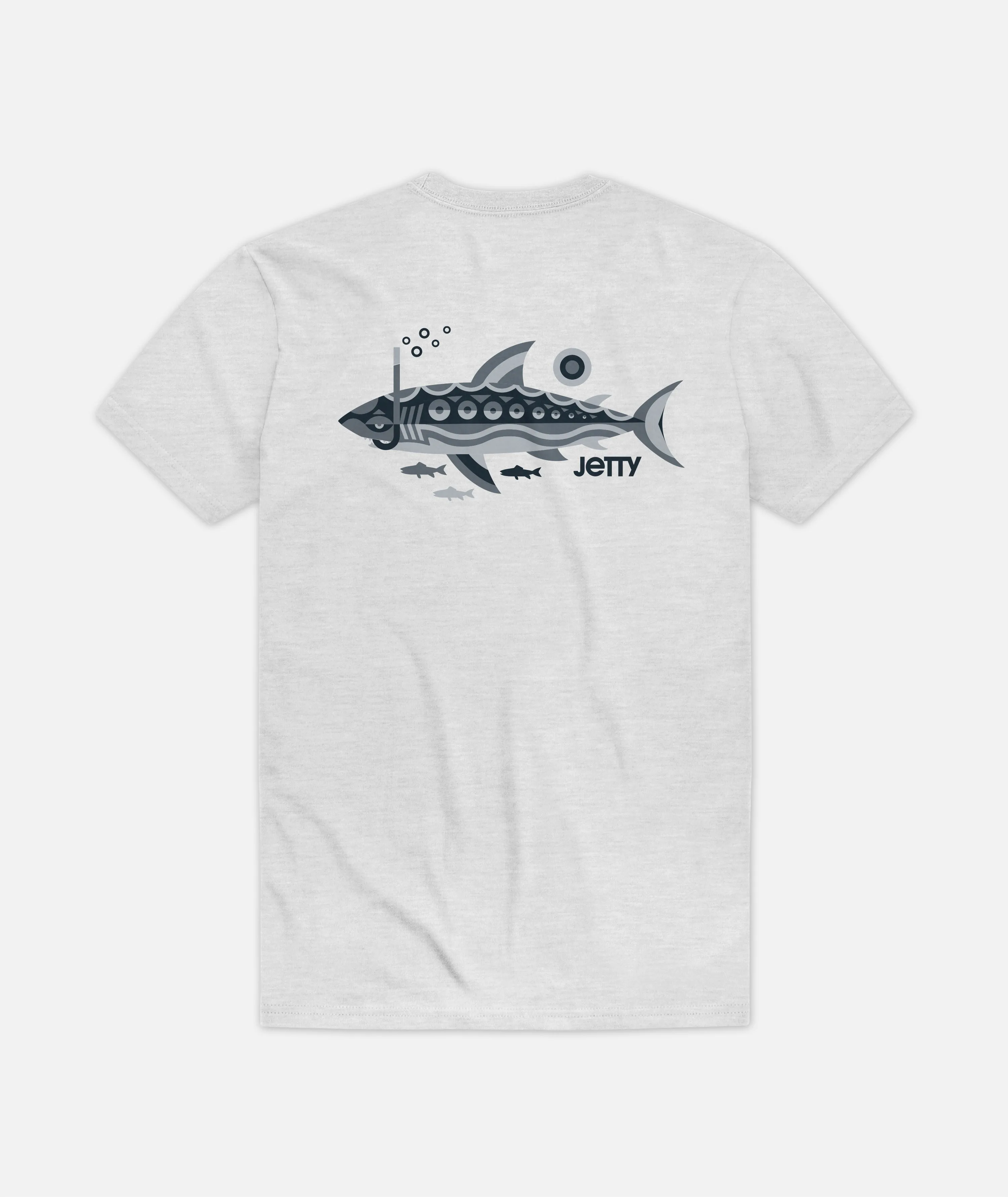 Geogill Tee - Ash Grey sold by JETTY