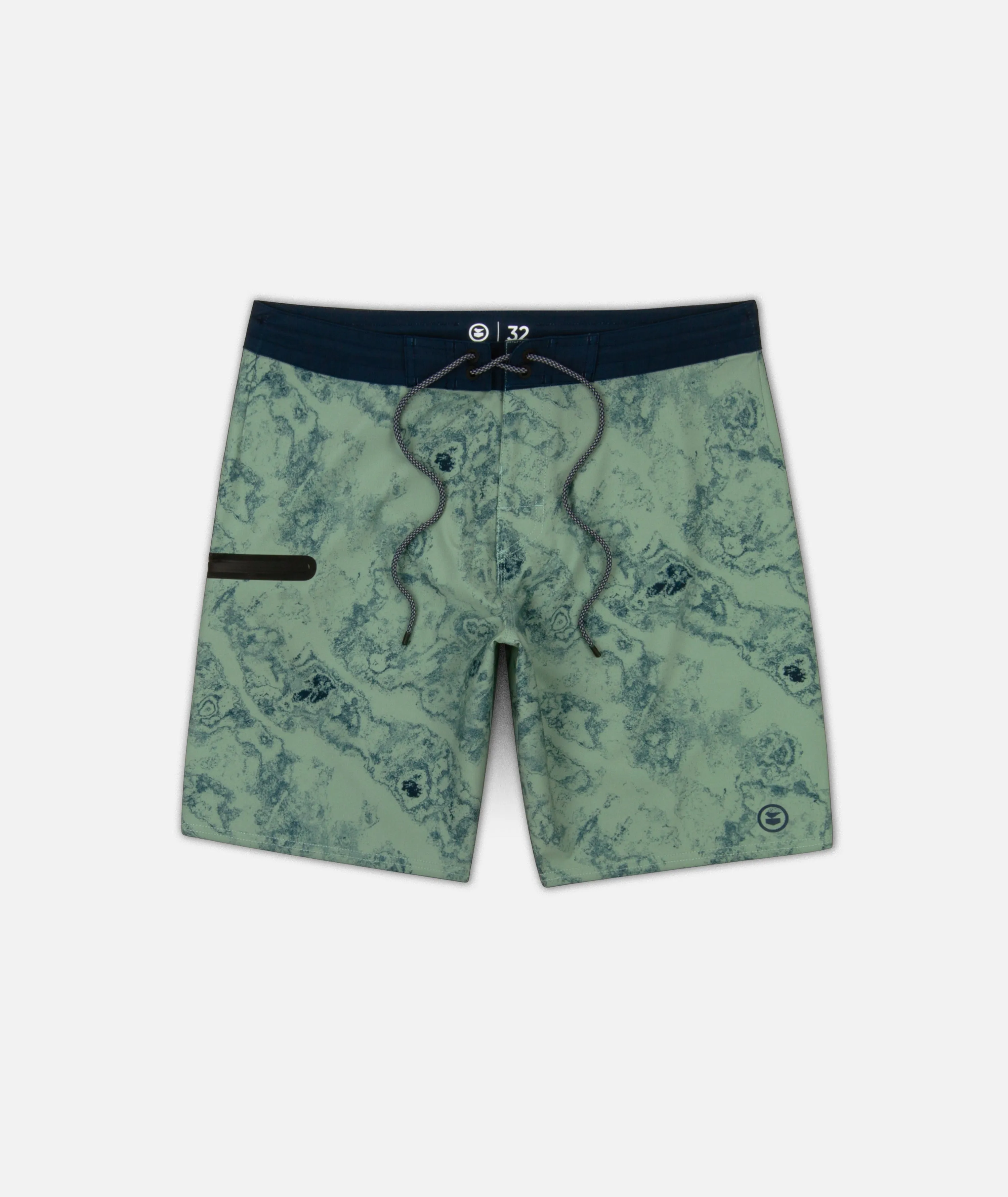 Holyoke Boardshort - Frost sold by JETTY
