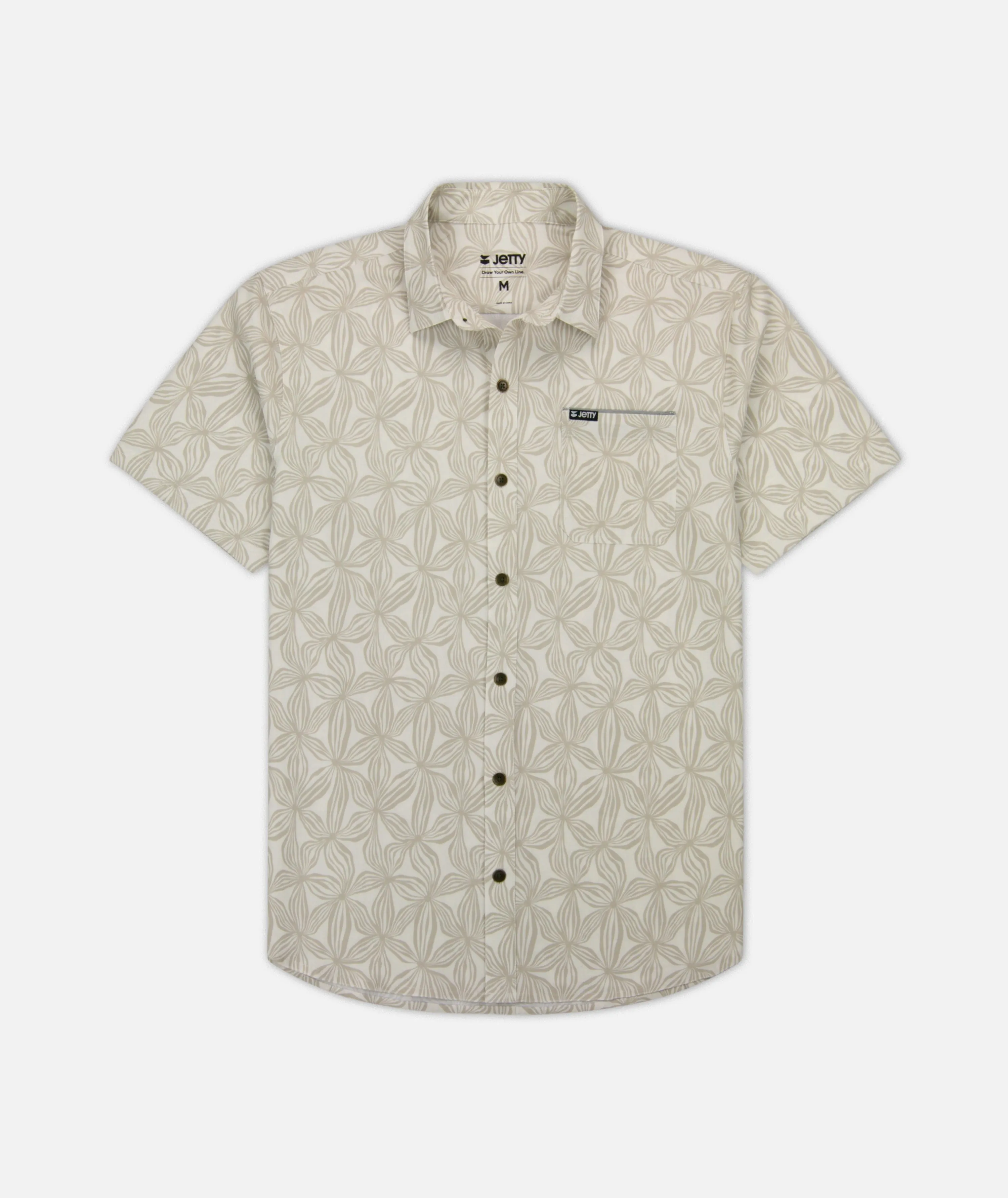 Garwood Shirt - Cream sold by JETTY