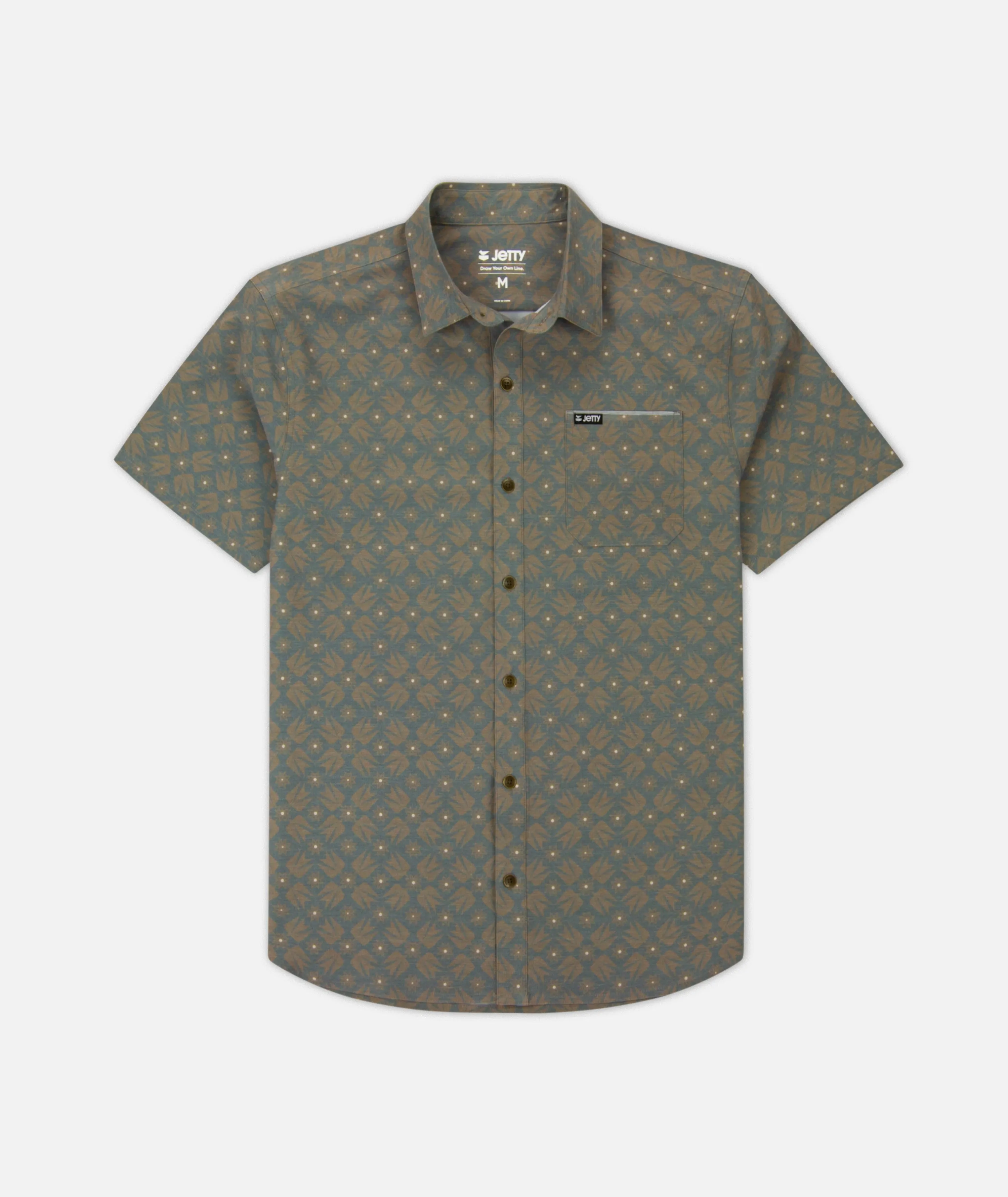 Garwood Shirt - Deep Sea sold by JETTY