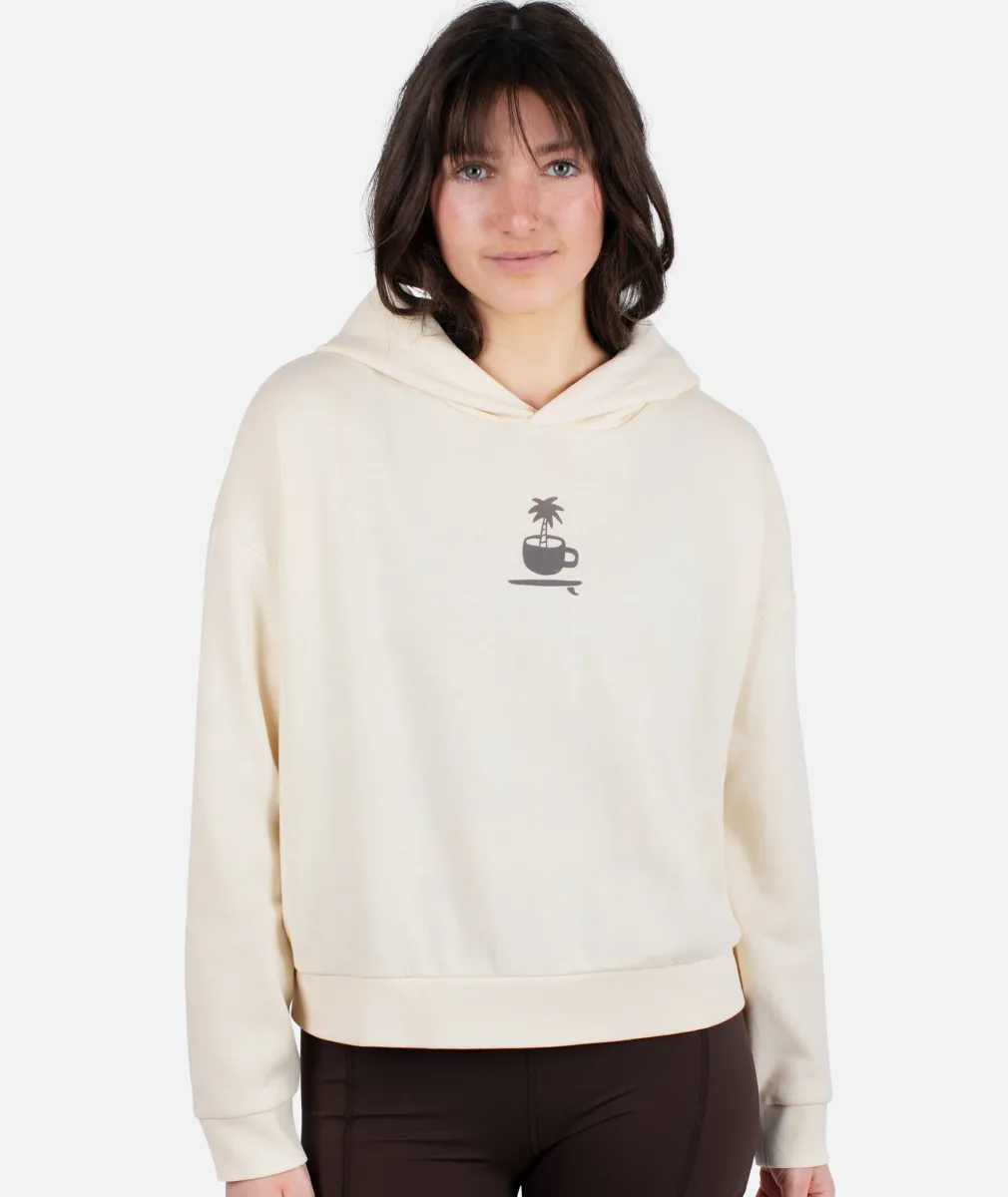 Coffee Break Hoodie - Bone sold by JETTY