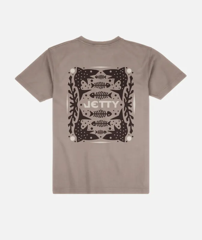 Chaser Tee - Cinder sold by JETTY