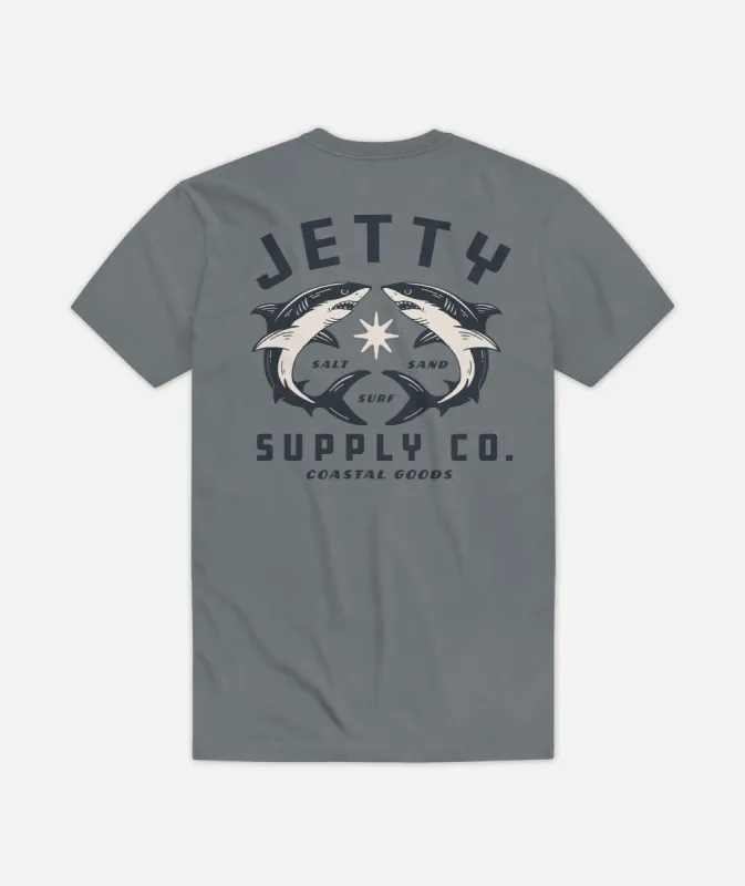 Bullshark Tee - Storm sold by JETTY