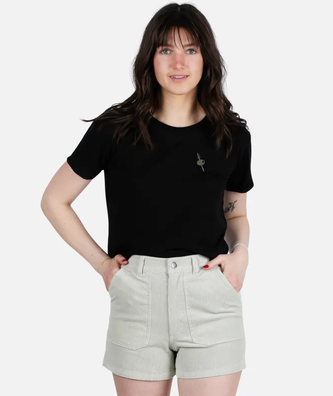 Wale Corduroy Short - Sage Green sold by JETTY