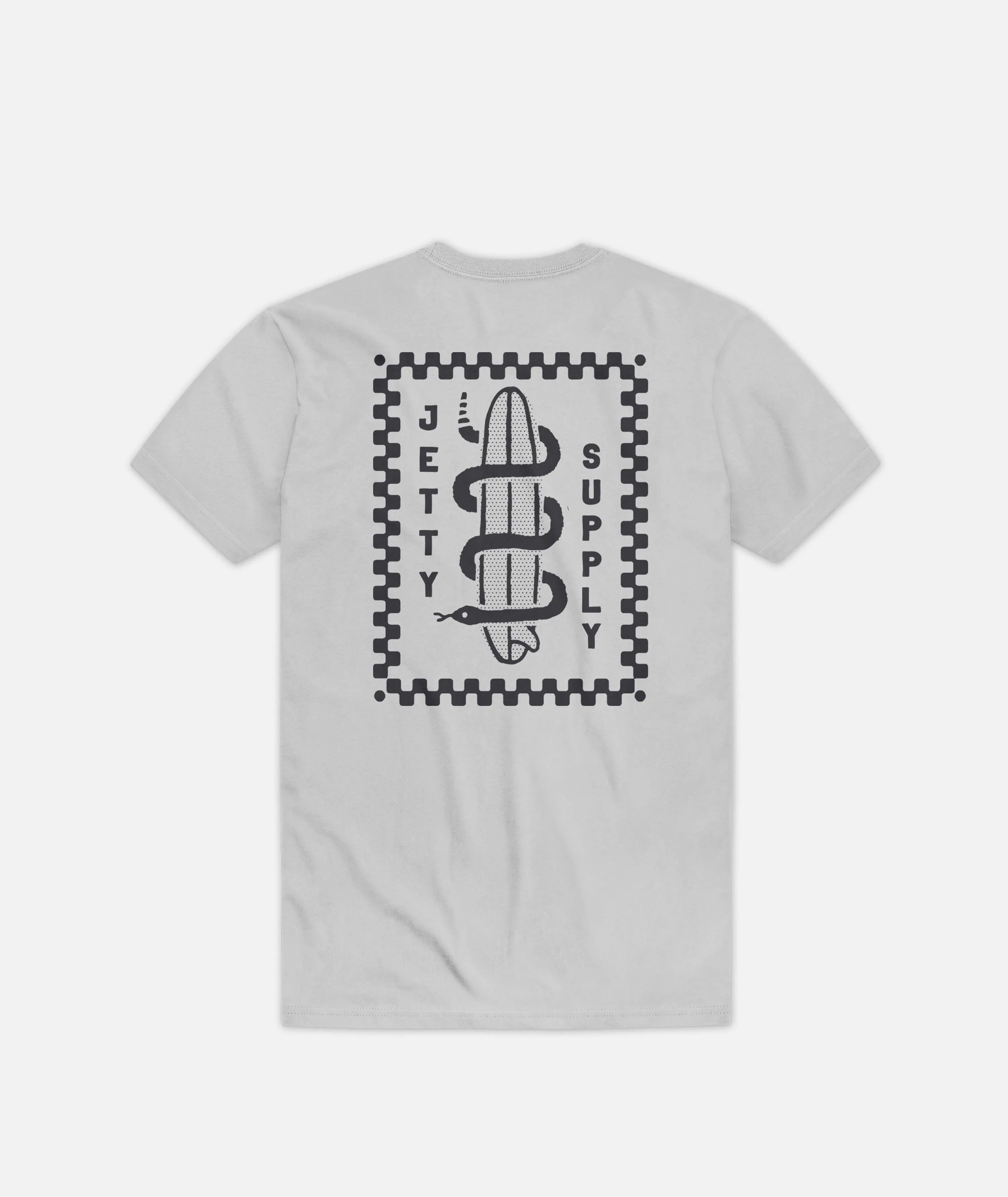 Snaker Tee - Silver sold by JETTY