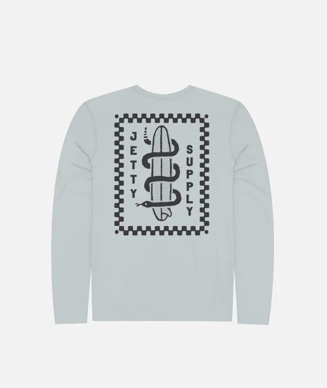 Snaker UV Long Sleeve - Grey sold by JETTY