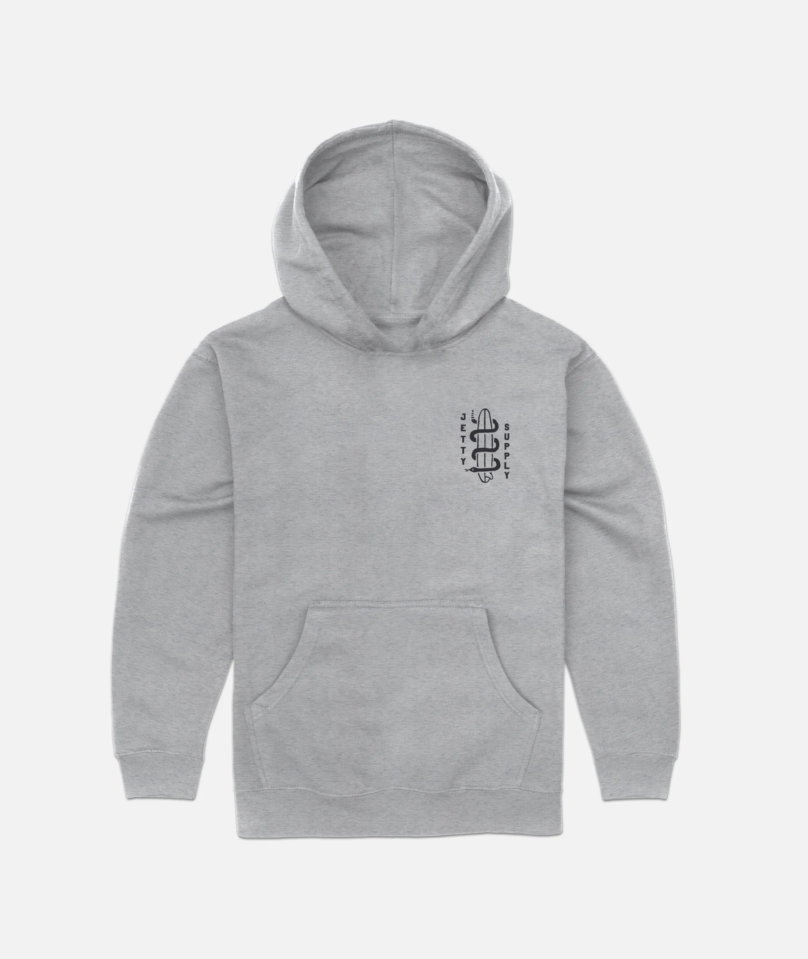 Snaker Hoodie - Heather Grey sold by JETTY product image thumbnail 2