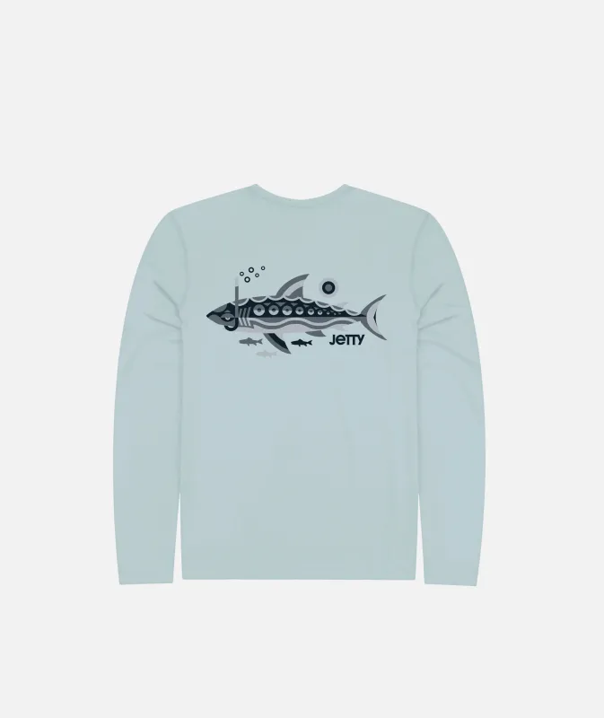 Geogill UV Long Sleeve - Light Blue sold by JETTY